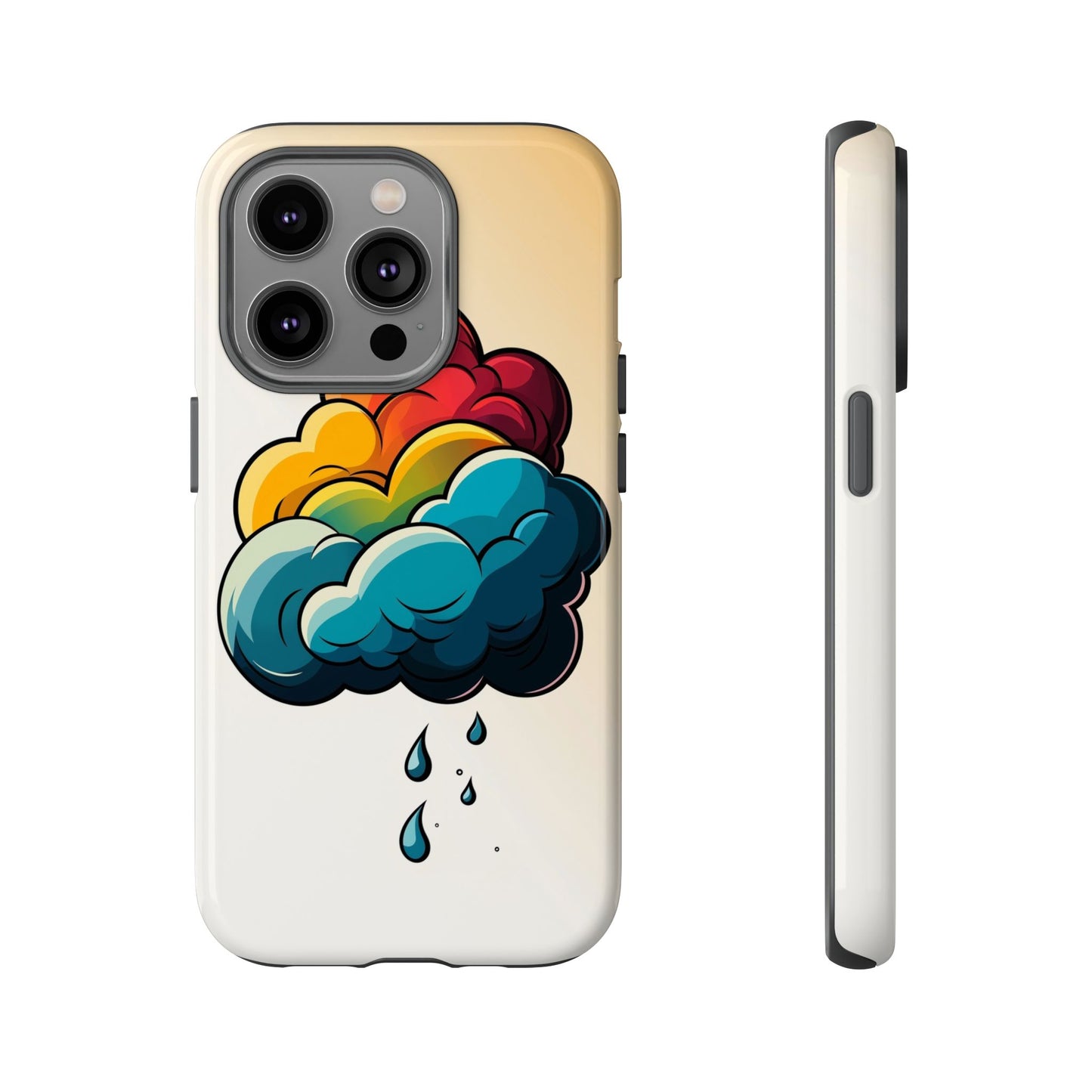 Whimsical Anime Cloud Phone Case for iPhone, Samsung, Google Pixel
