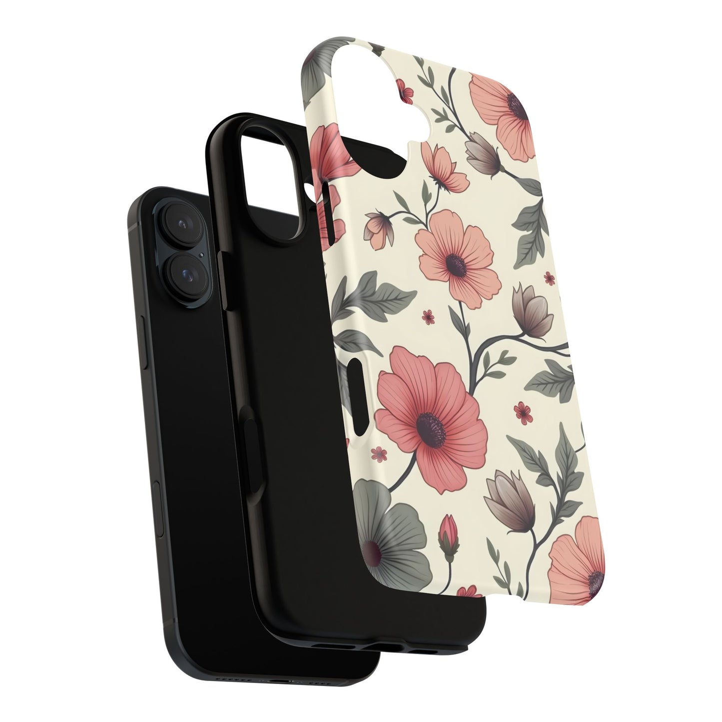 Floral Iphone Case, Botanical Pattern Design