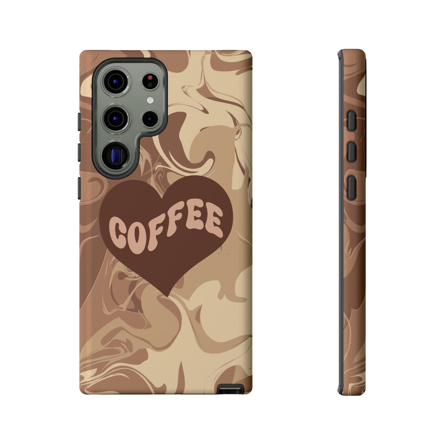 Retro Coffee Aesthetic Phone Case – Vintage Coffee Lover’s Design for iPhone, Samsung & Google Pixel