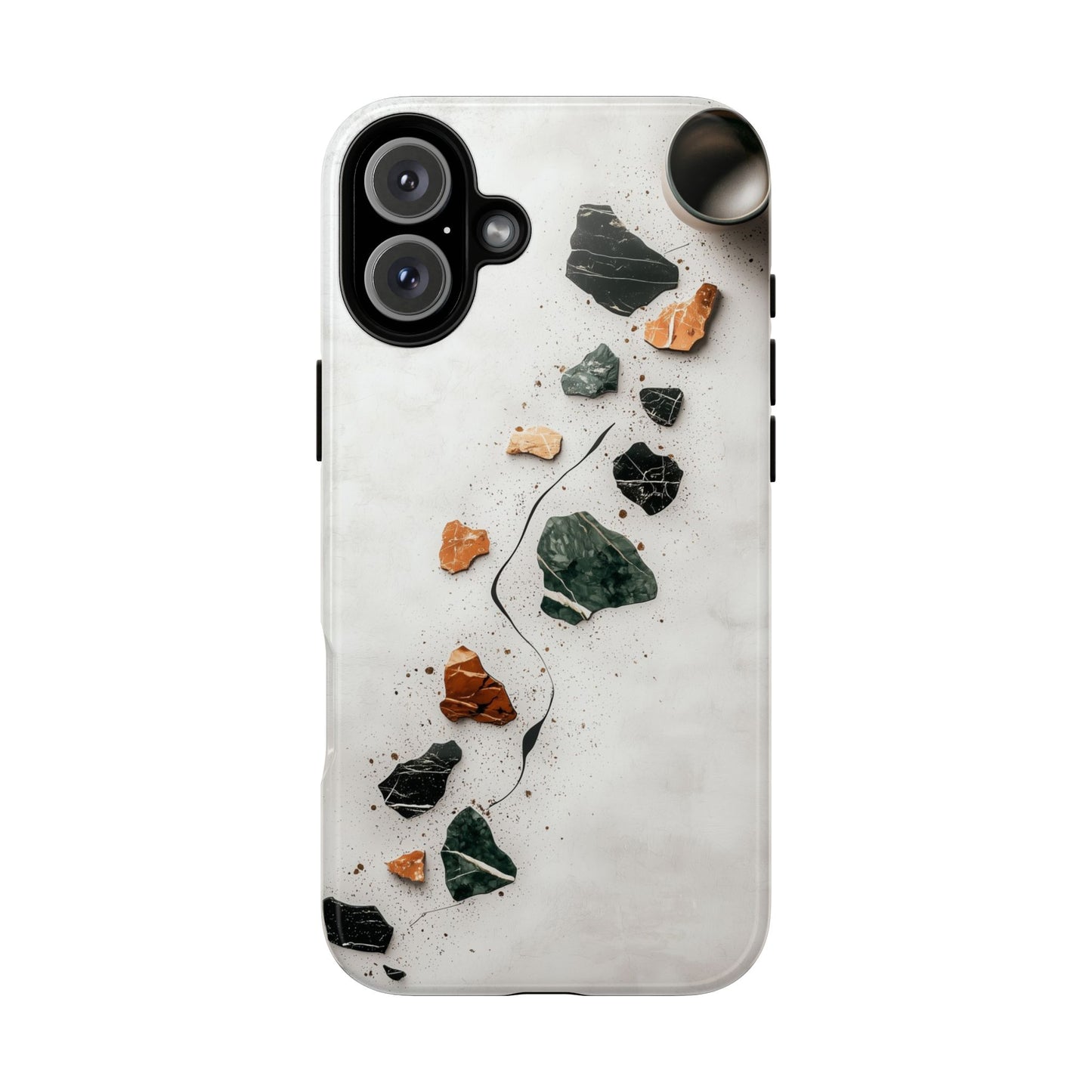 Minimalist Terrazzo Flow Phone Case for iPhone, google Pixel & Samsung