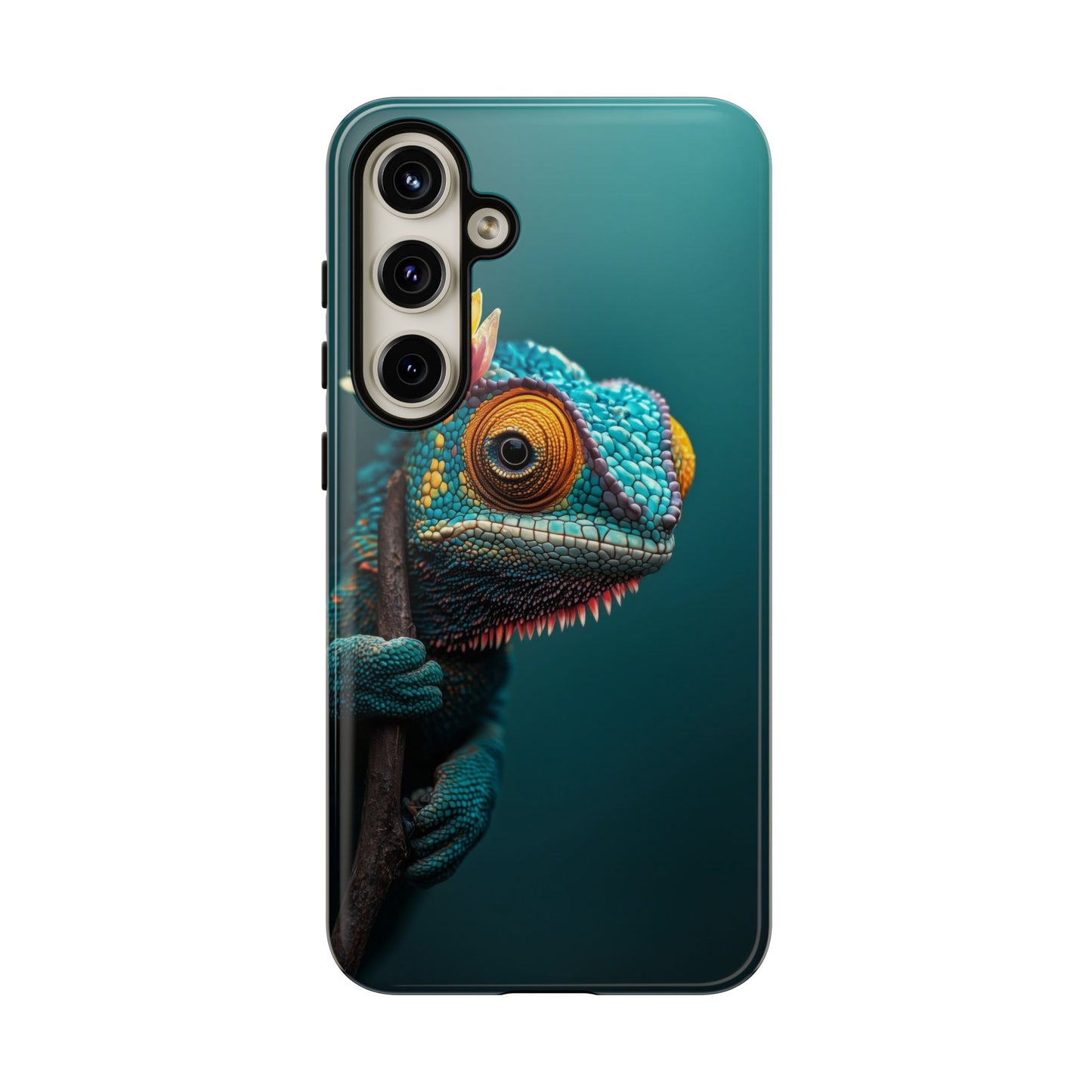 Color Shift Chameleon – Vibrant Reptile Skin Phone Case for iPhone, Pixel & Samsung