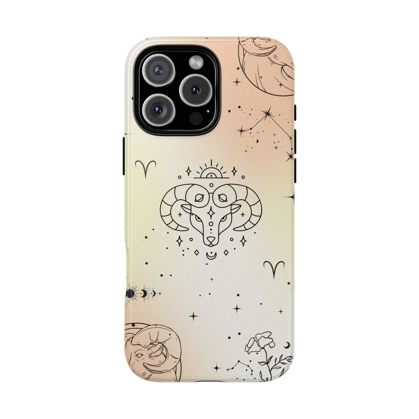 Aries Zodiac Sign Phone Case β Bold & Fiery Design for iPhone, Samsung & Google Pixel