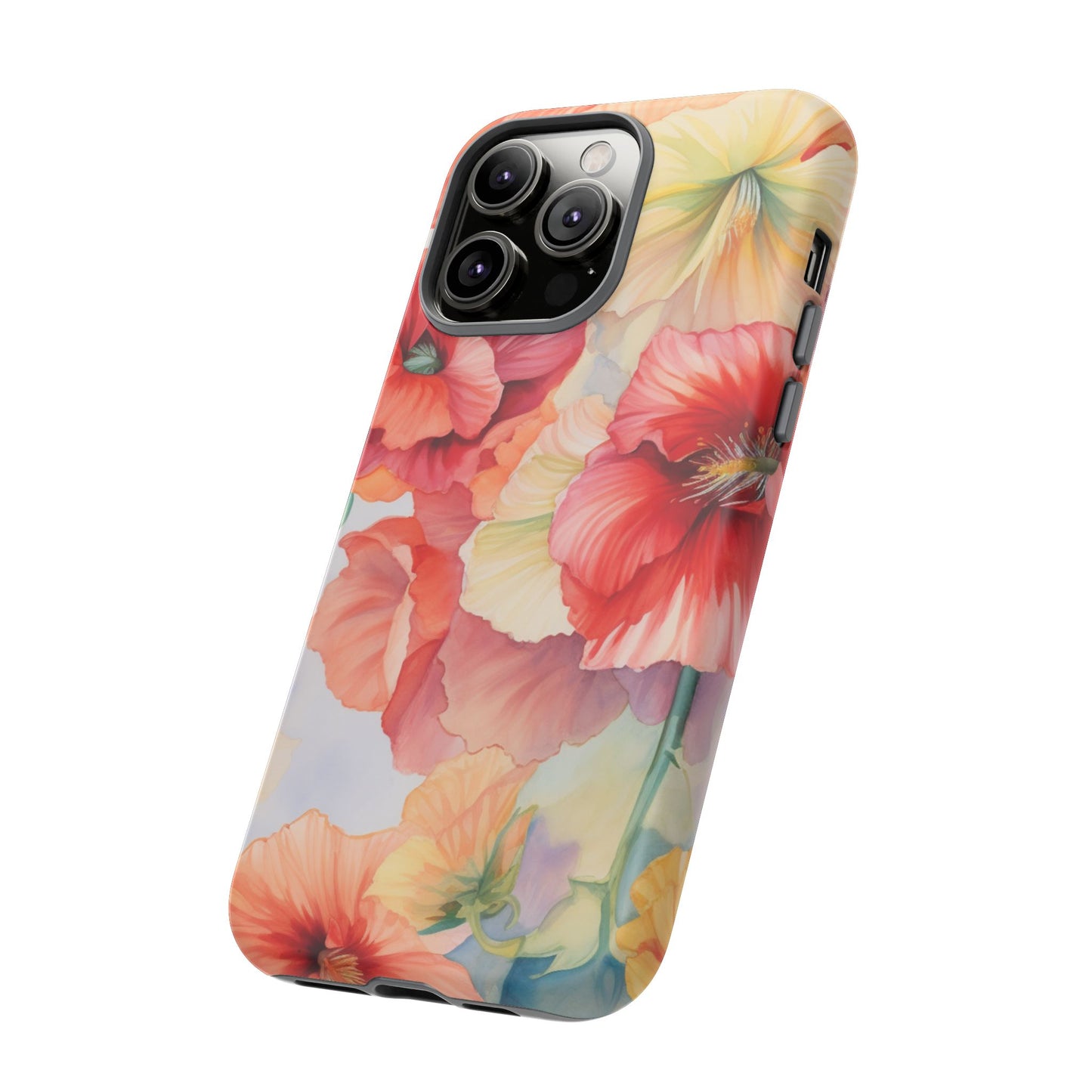 Floral Harmony Watercolor Mobile Case