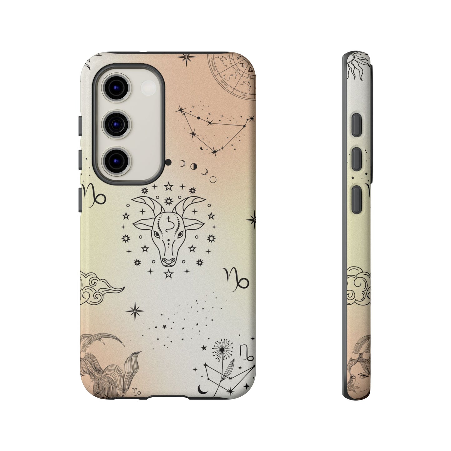 Capricorn Zodiac Sign Phone Case β Sleek & Ambitious Style for iPhone, Samsung & Google Pixel