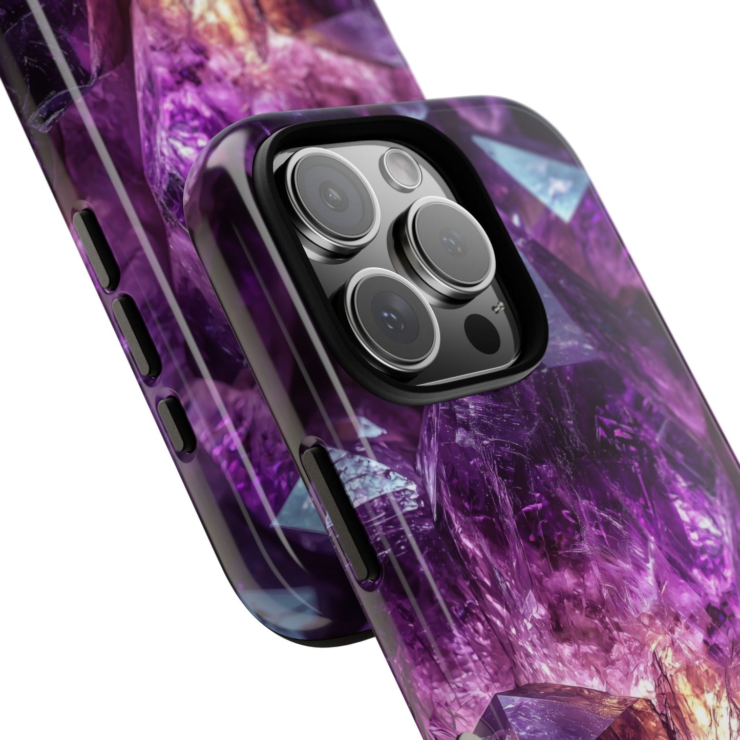 Royal Amethyst Stones Phone Case for iPhone, Samsung & Google Pixel
