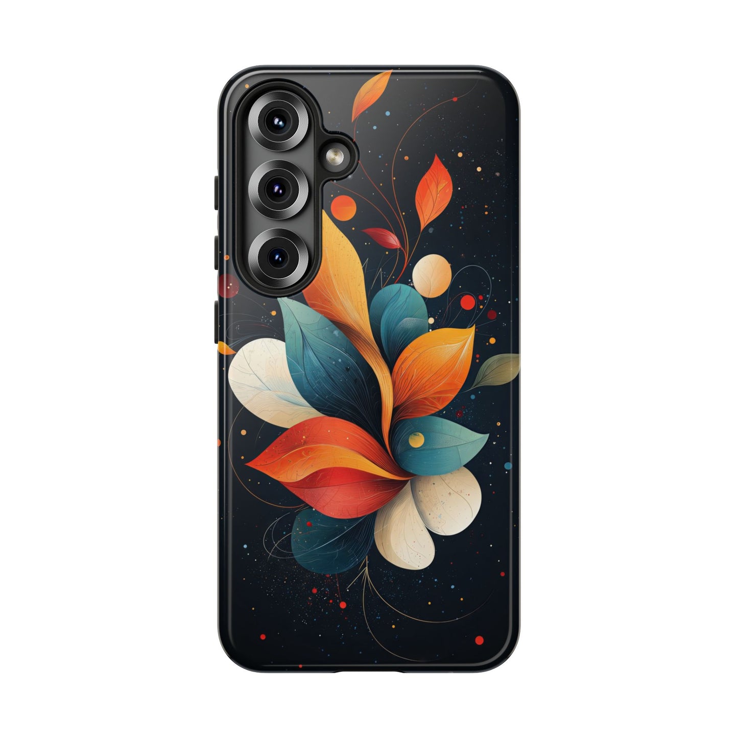 Midnight Bloom – Cosmic Floral Phone Case for iPhone, Pixel & Samsung
