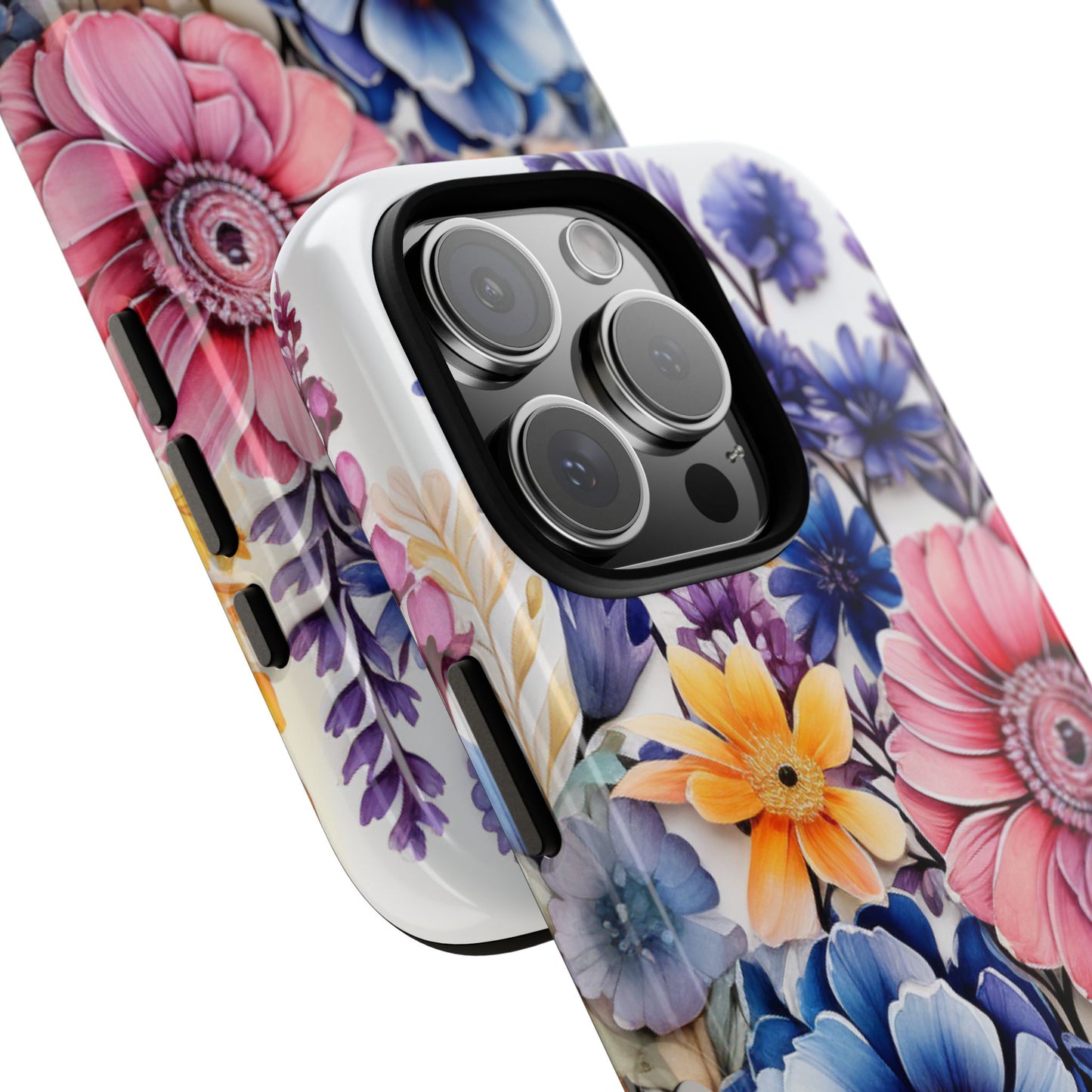 Elegant Floral Bouquet Mobile Case – Vibrant Botanical Art