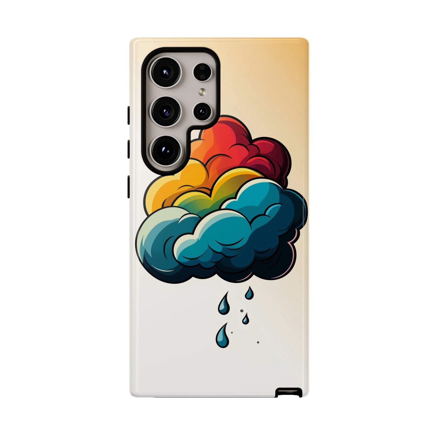 Whimsical Anime Cloud Phone Case for iPhone, Samsung, Google Pixel
