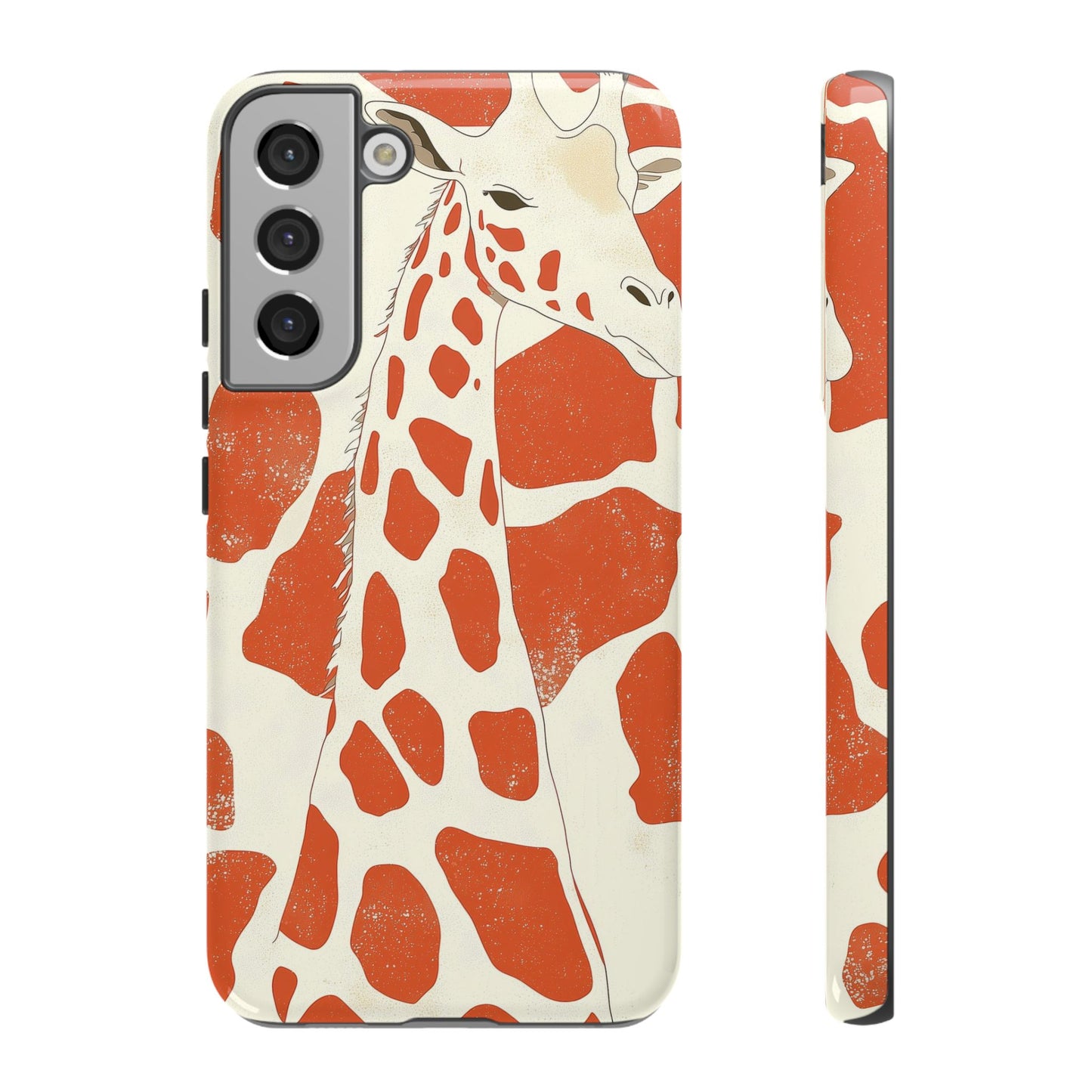 Minimalist Giraffe Print Phone Case β Earthy & Elegant for iPhone, Pixel & Samsung