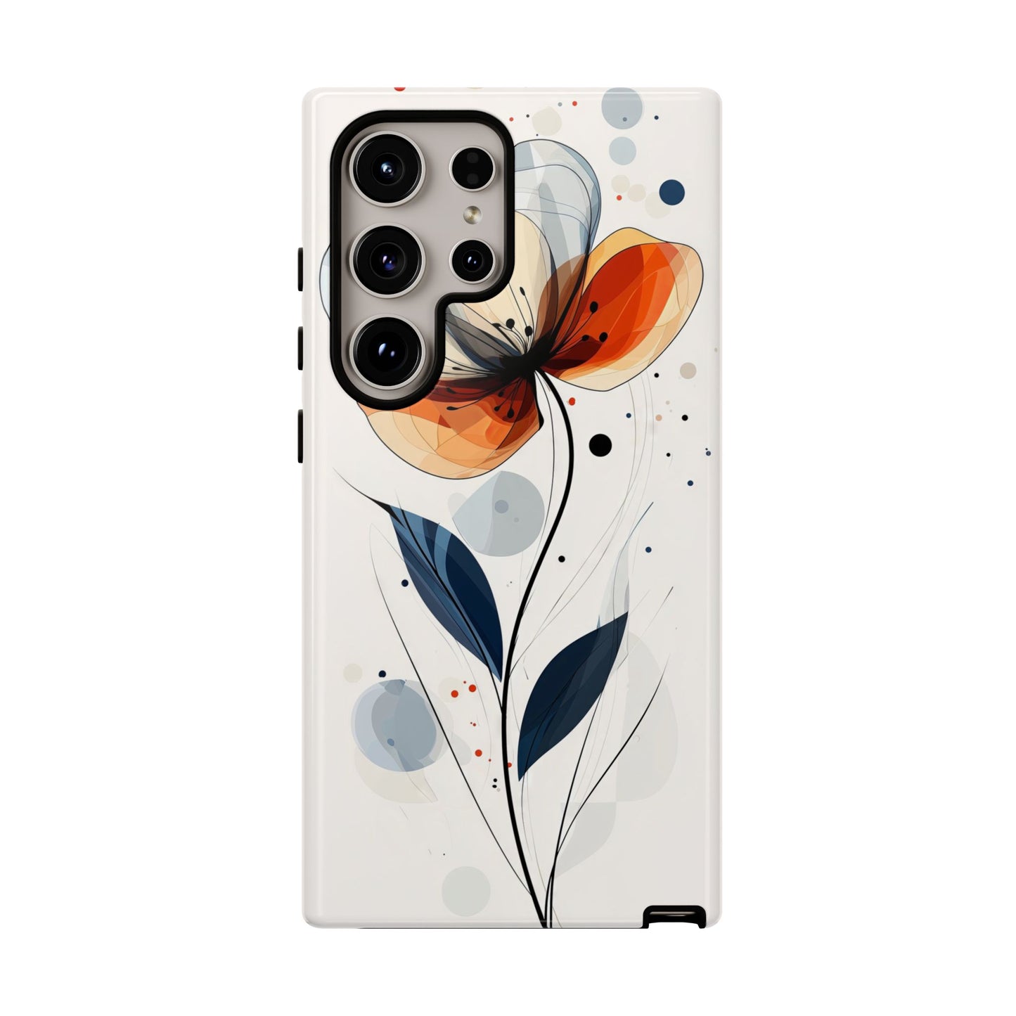 Bloom in Motion – Artistic Floral Phone Case for iPhone, Pixel & Samsung