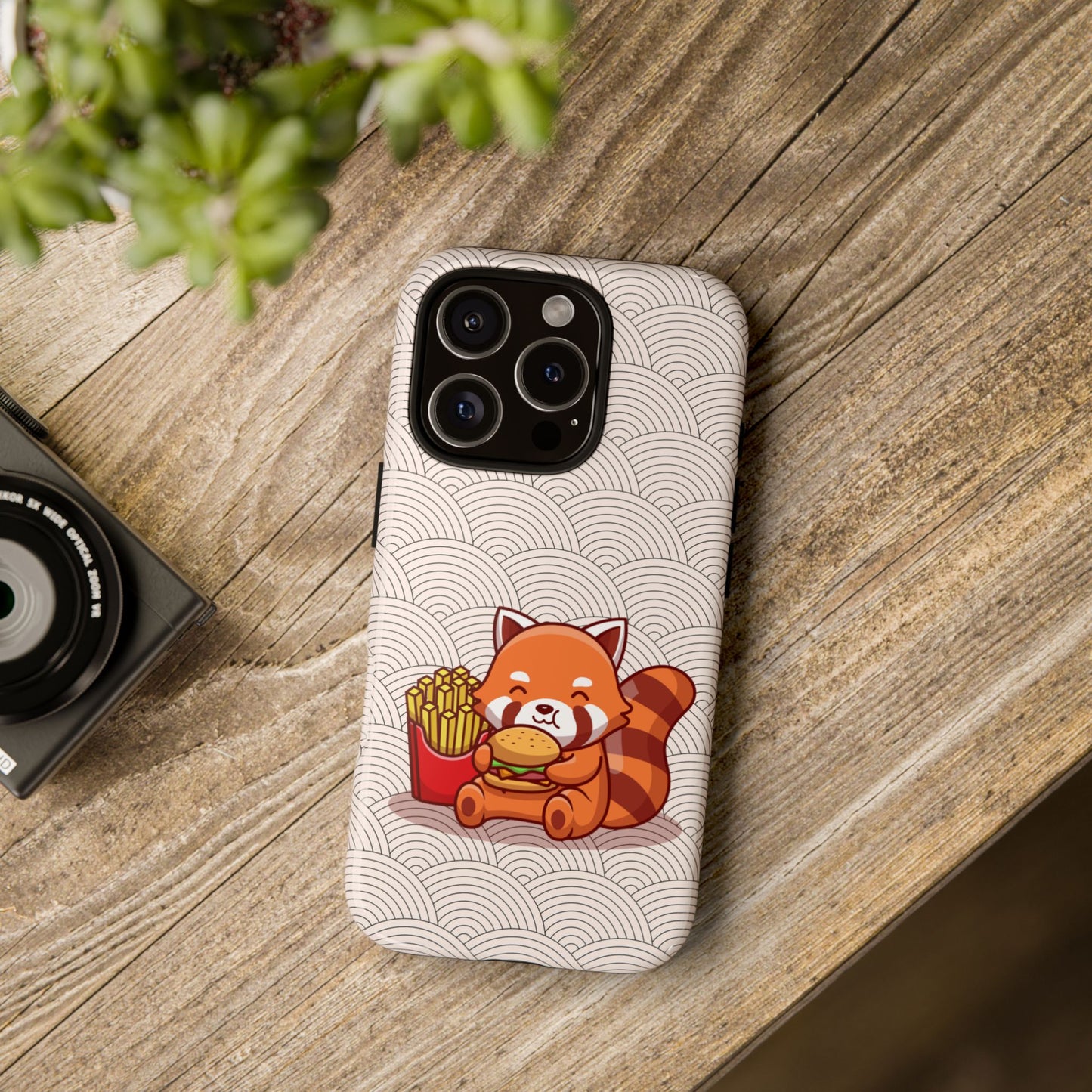 Fox Feast Phone Case β Cute & Tasty Foodie Vibes for iPhone, Samsung, Google Pixel
