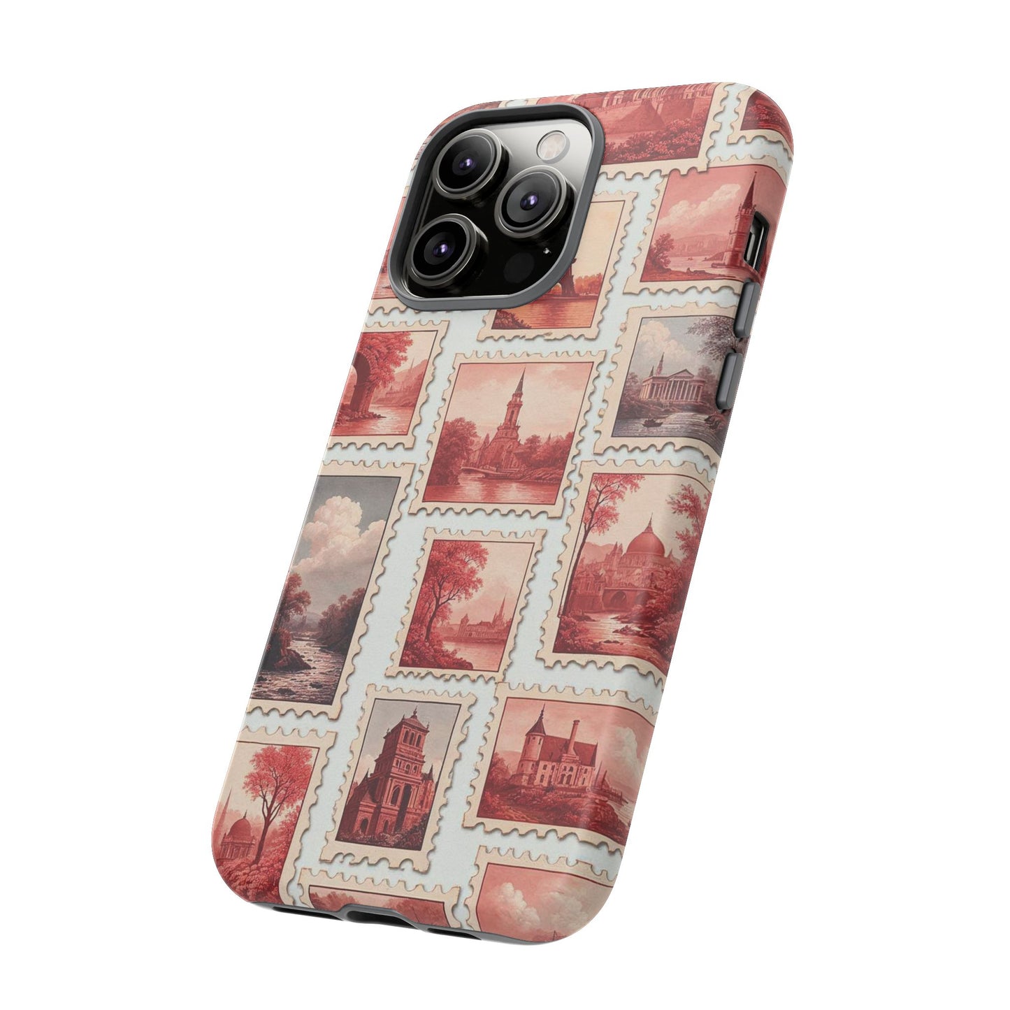 Vintage Postcard Stamps Phone Case