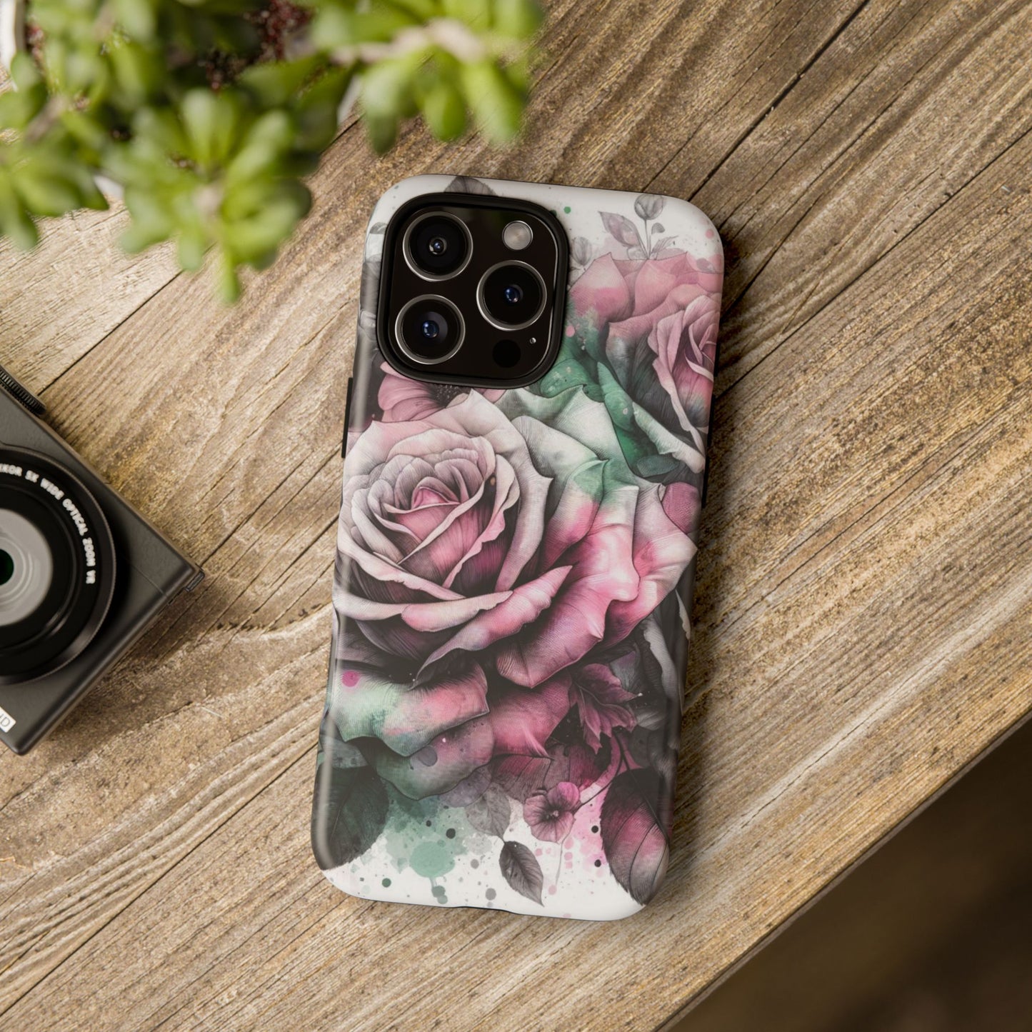 Rosy Romance Art Mobile Case