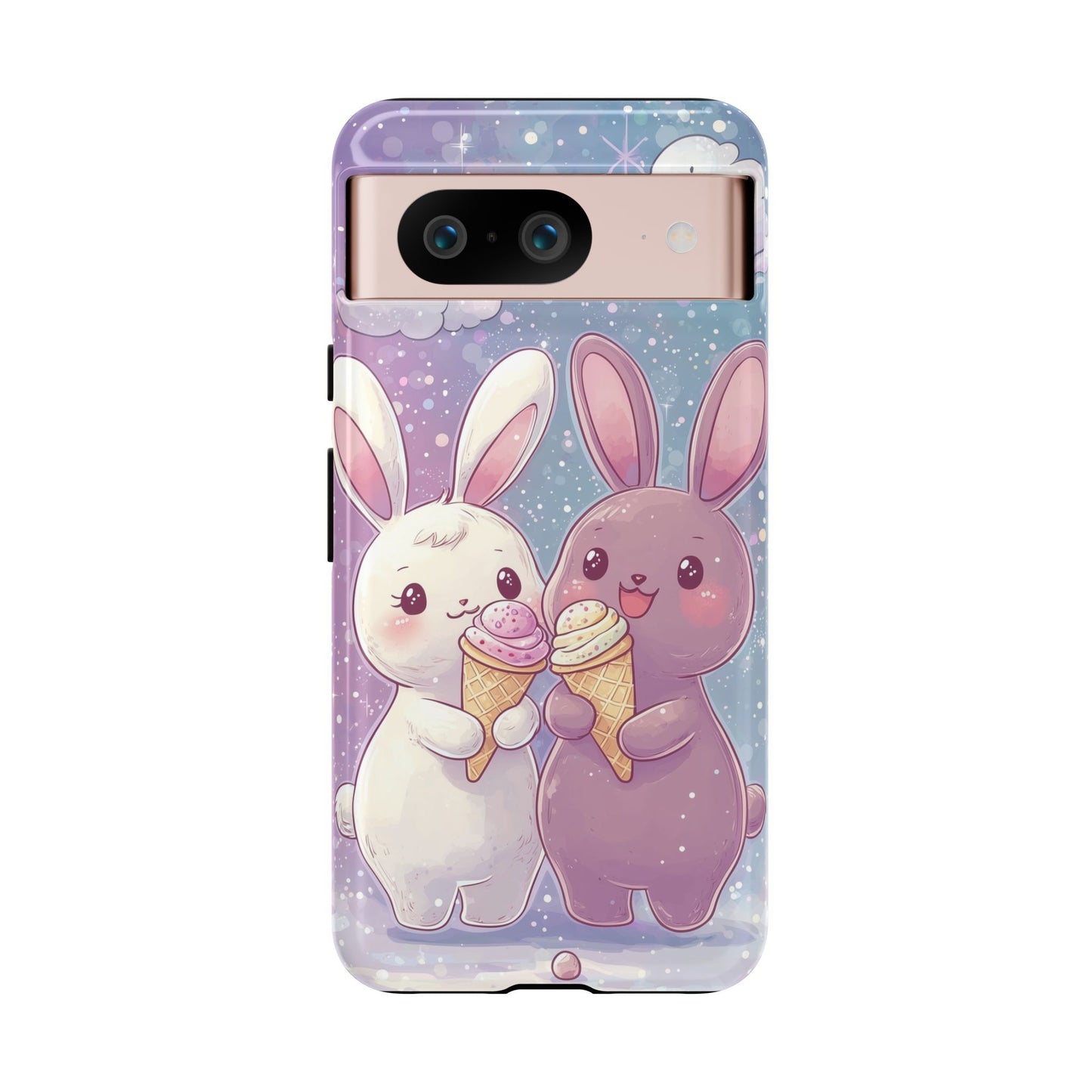 Bunny Bliss β Kawaii Anime Phone Case for iPhone, Samsung, Google Pixel