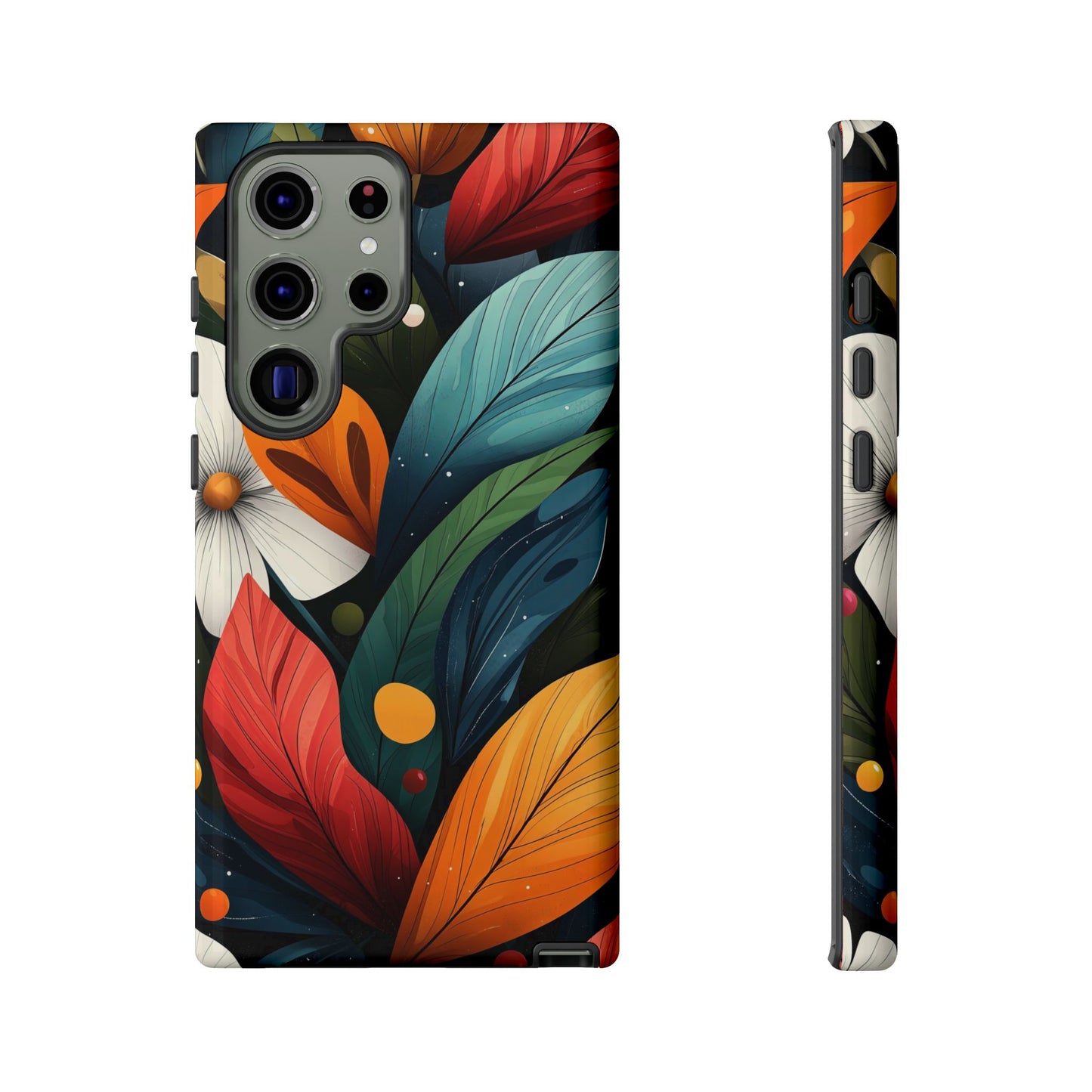 Tropical Burst Floral Phone Case | Vivid Nature Vibes for iPhone, Pixel & Samsung