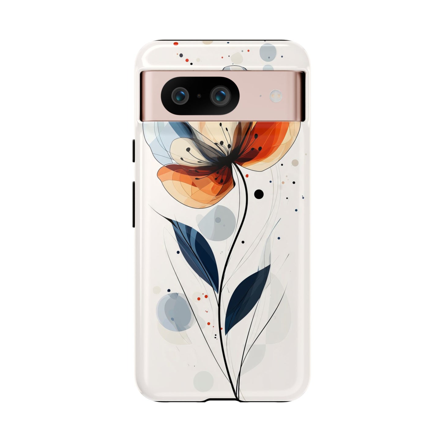 Bloom in Motion – Artistic Floral Phone Case for iPhone, Pixel & Samsung