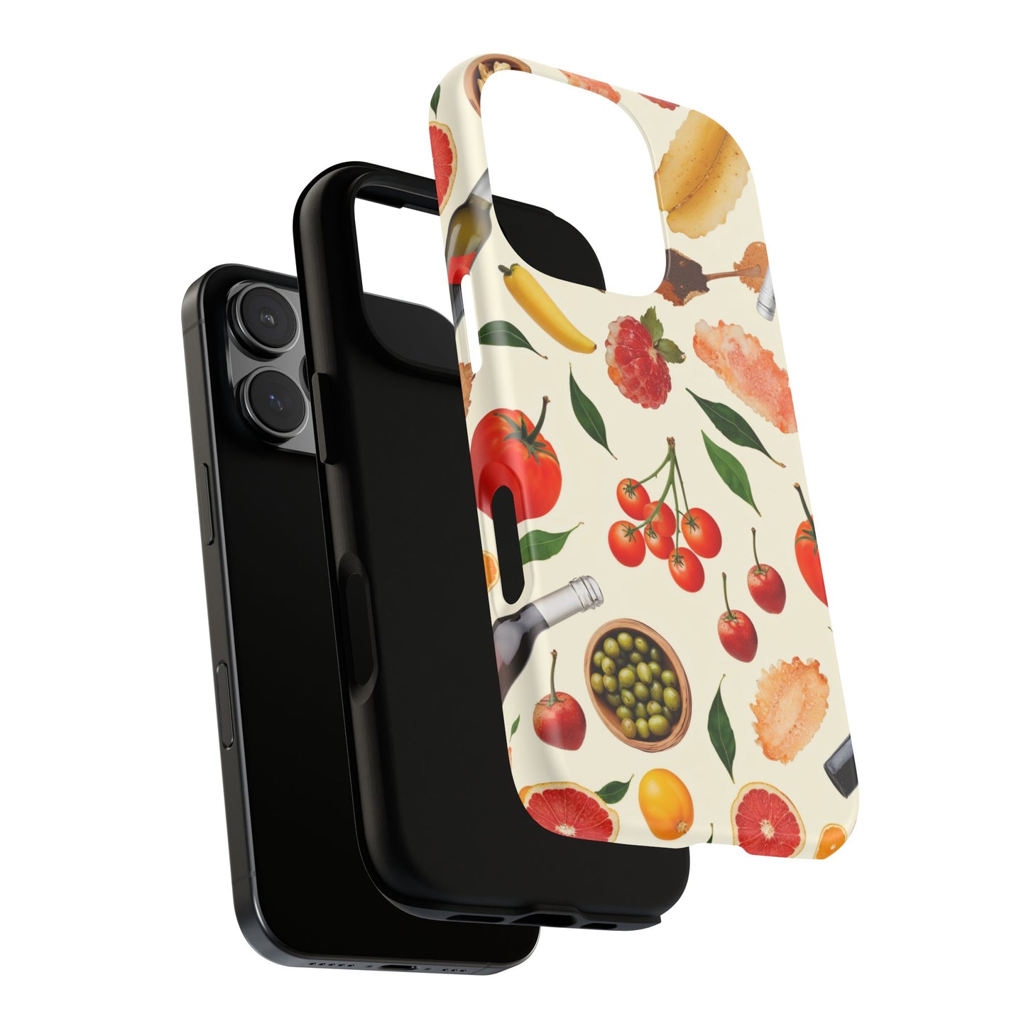 Fresh Fruits & Veggies Pattern Phone Case