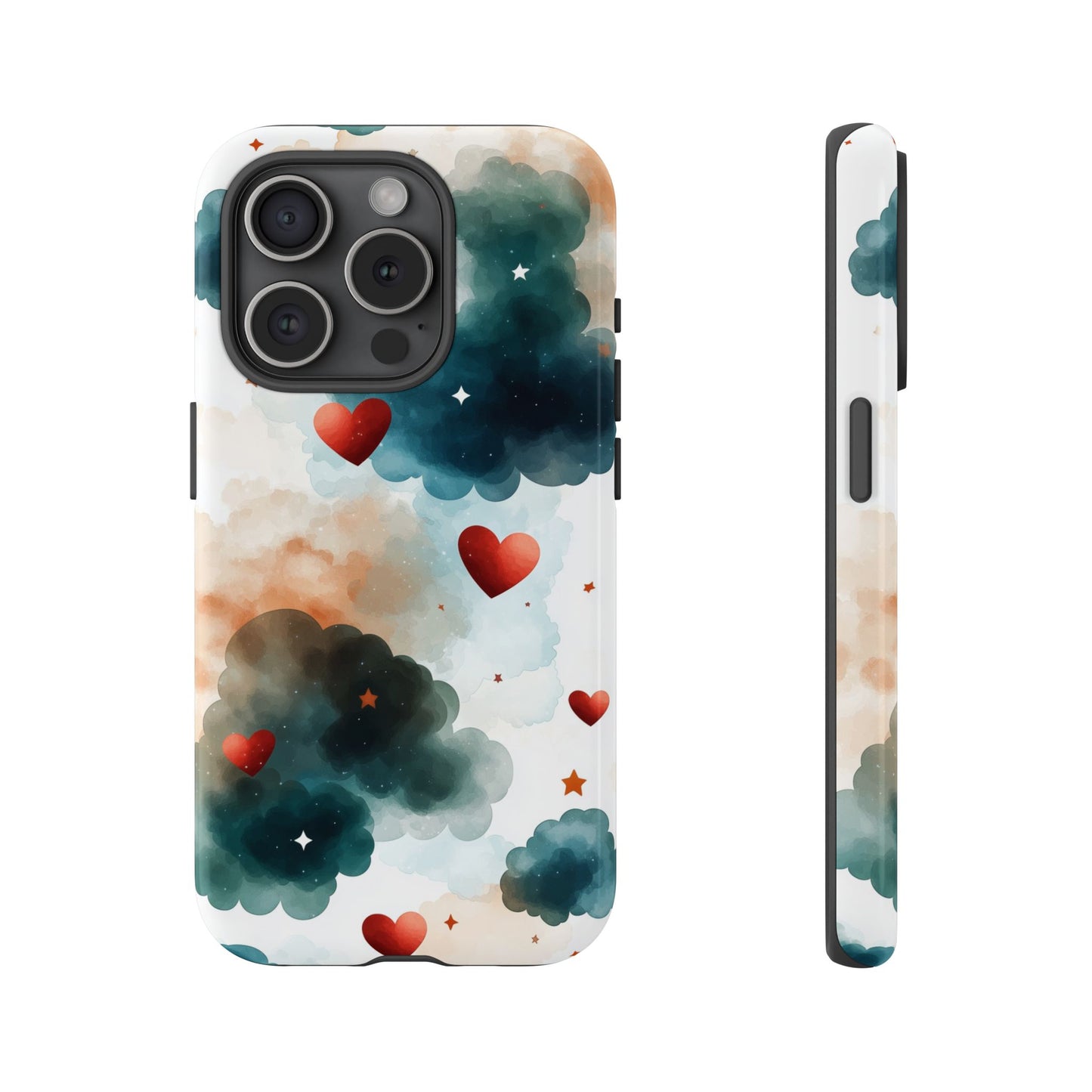 Celestial Heart Drift - Anime Aesthetic Phone Case for iPhone, Samsung, Google Pixel