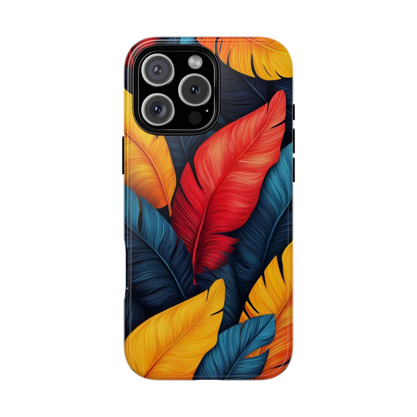 Jungle Toucan Feathers Phone Case β Vibrant & Unique for iPhone, Pixel & Samsung