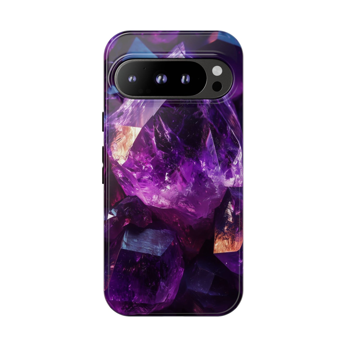 Royal Amethyst Stones Crystals Phone Case for iPhone, Samsung & Google Pixel