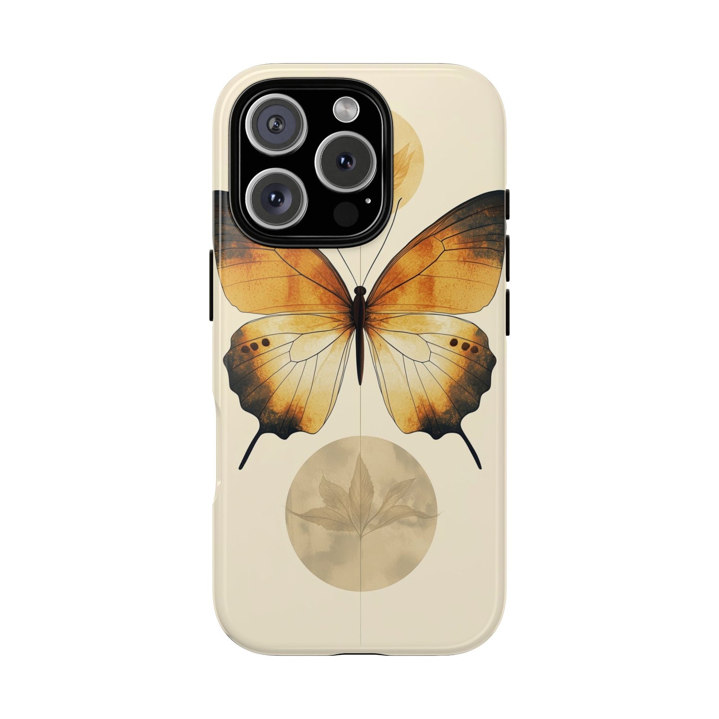 Golden Wings: Nature in BalancePhone Case for iPhone, Samsung & Pixel
