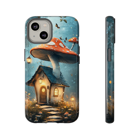 Enchanted Mushroom Cottage Cottagecore Phone Case for iPhone, google Pixel & Samsung