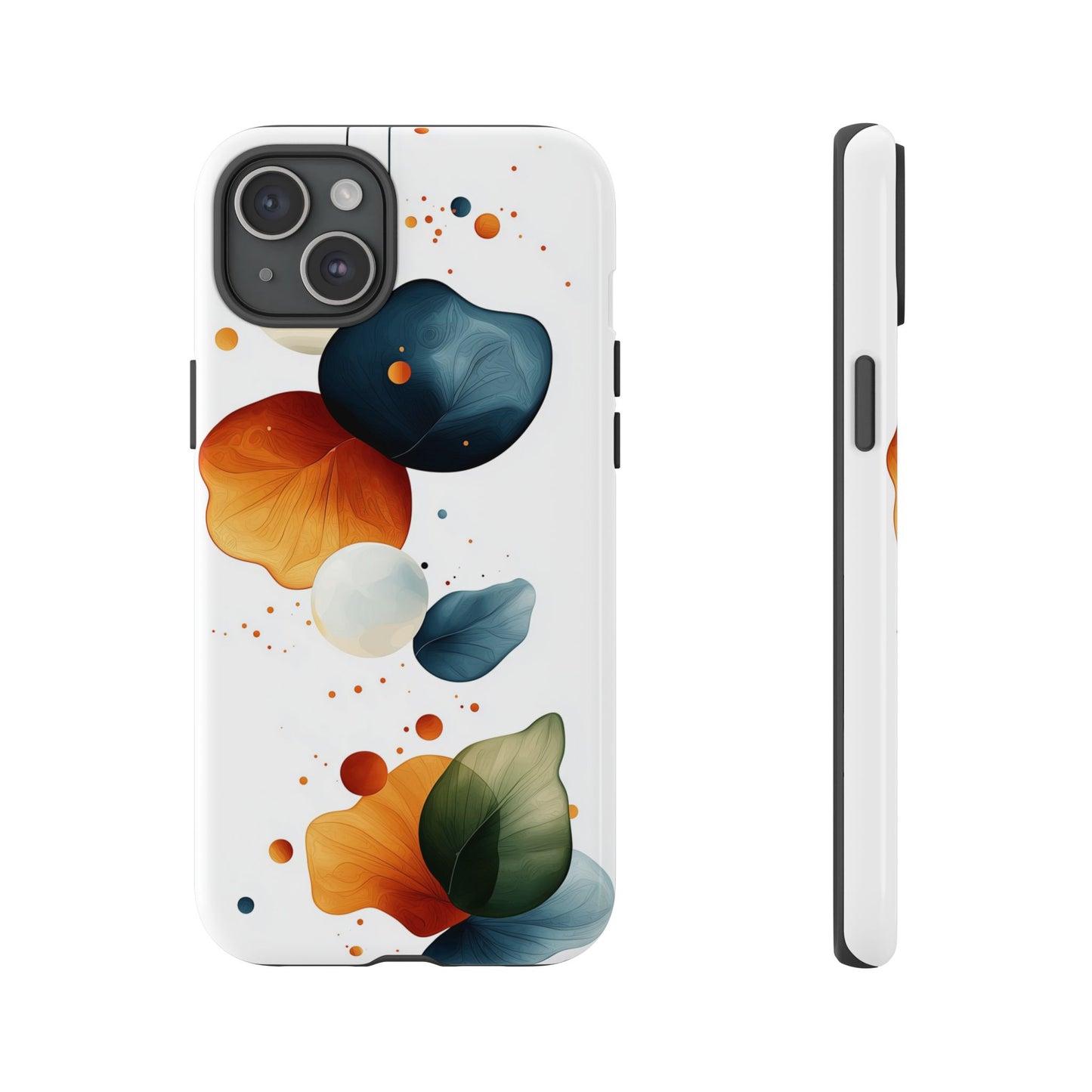 Orbital Bloom – Abstract Nature-Inspired Phone Case for iPhone, Google Pixel, Samsung