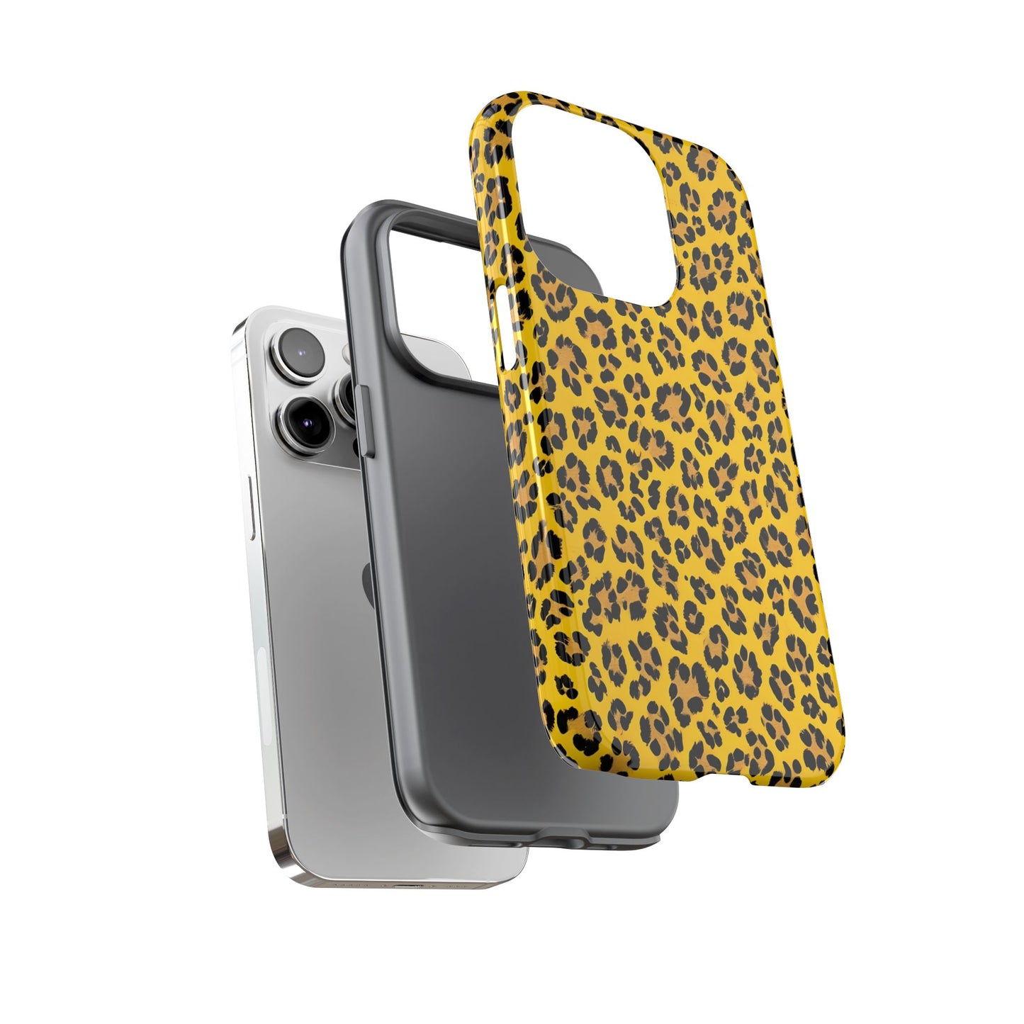 Leopard Texture Printed Back Cover Case phone