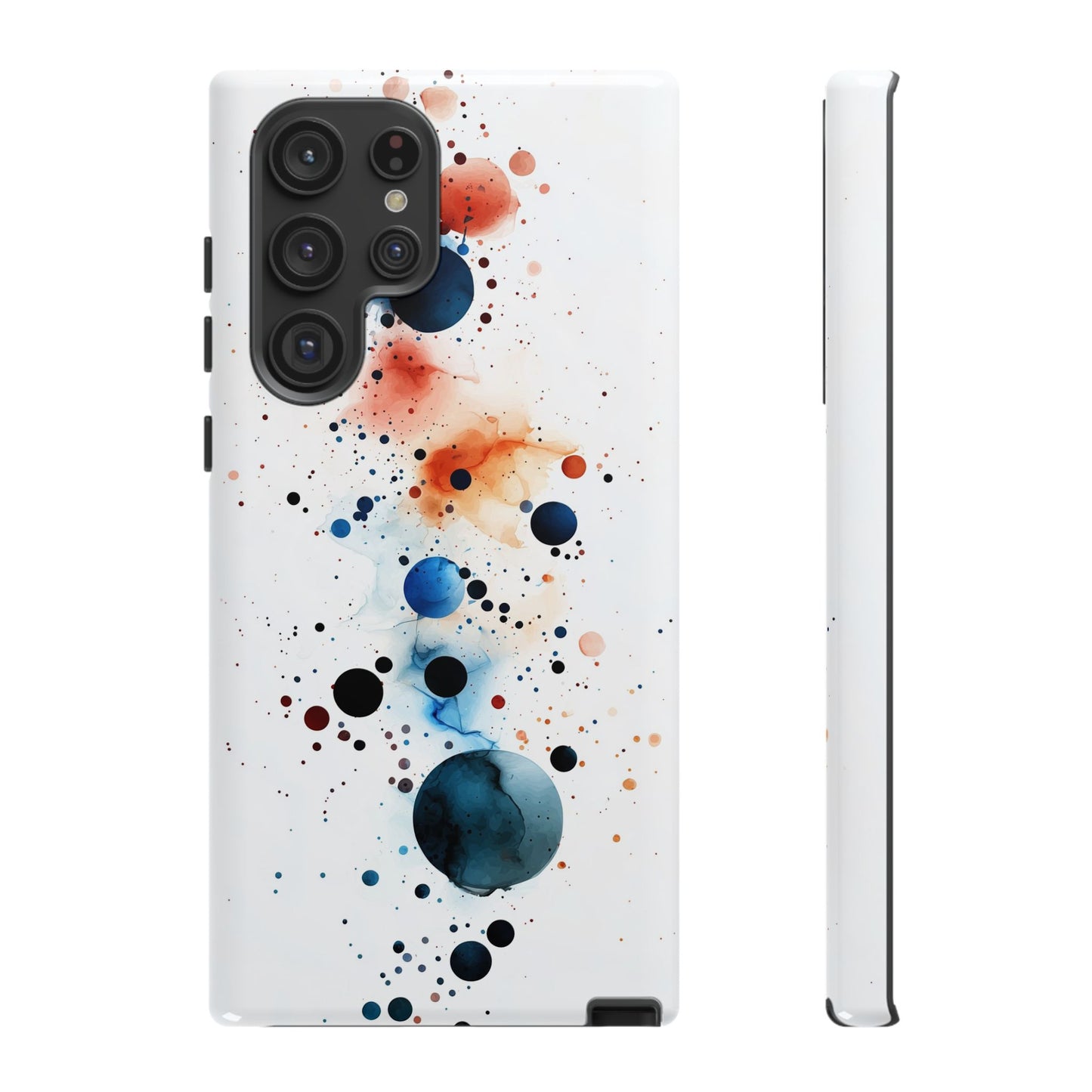 Celestial Splash" – Watercolor Abstract Phone Case for iPhone, google Pixel & Samsung