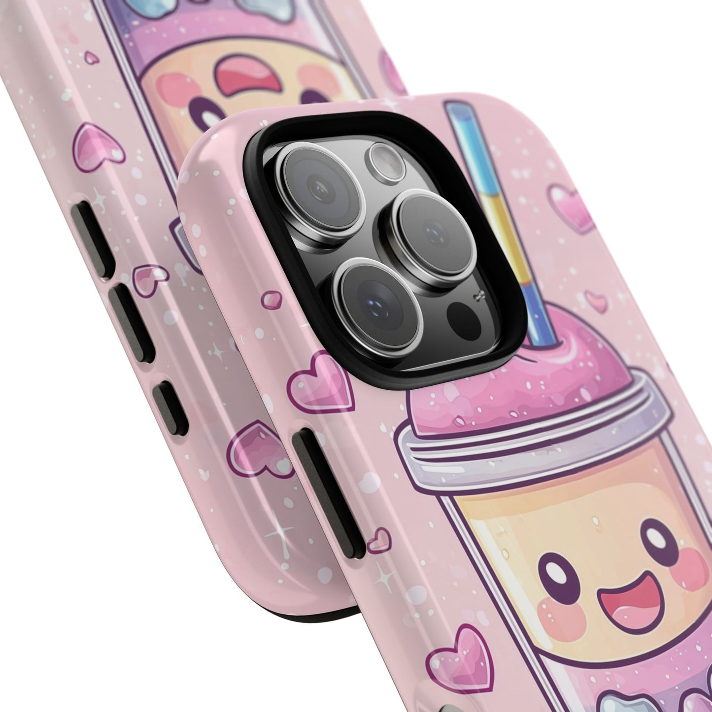 Sweet Bubble Tea Love Phone Case for iPhone, Samsung, Google Pixel