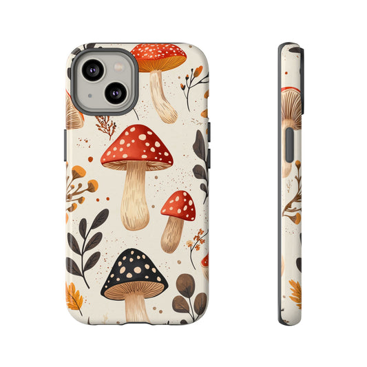 Fungi Forest – Cottagecore Mushroom Phone Case for iPhone, google Pixel & Samsung