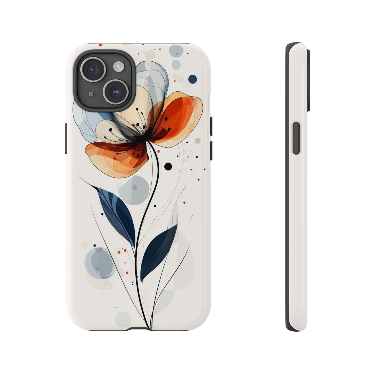 Bloom in Motion – Artistic Floral Phone Case for iPhone, Pixel & Samsung