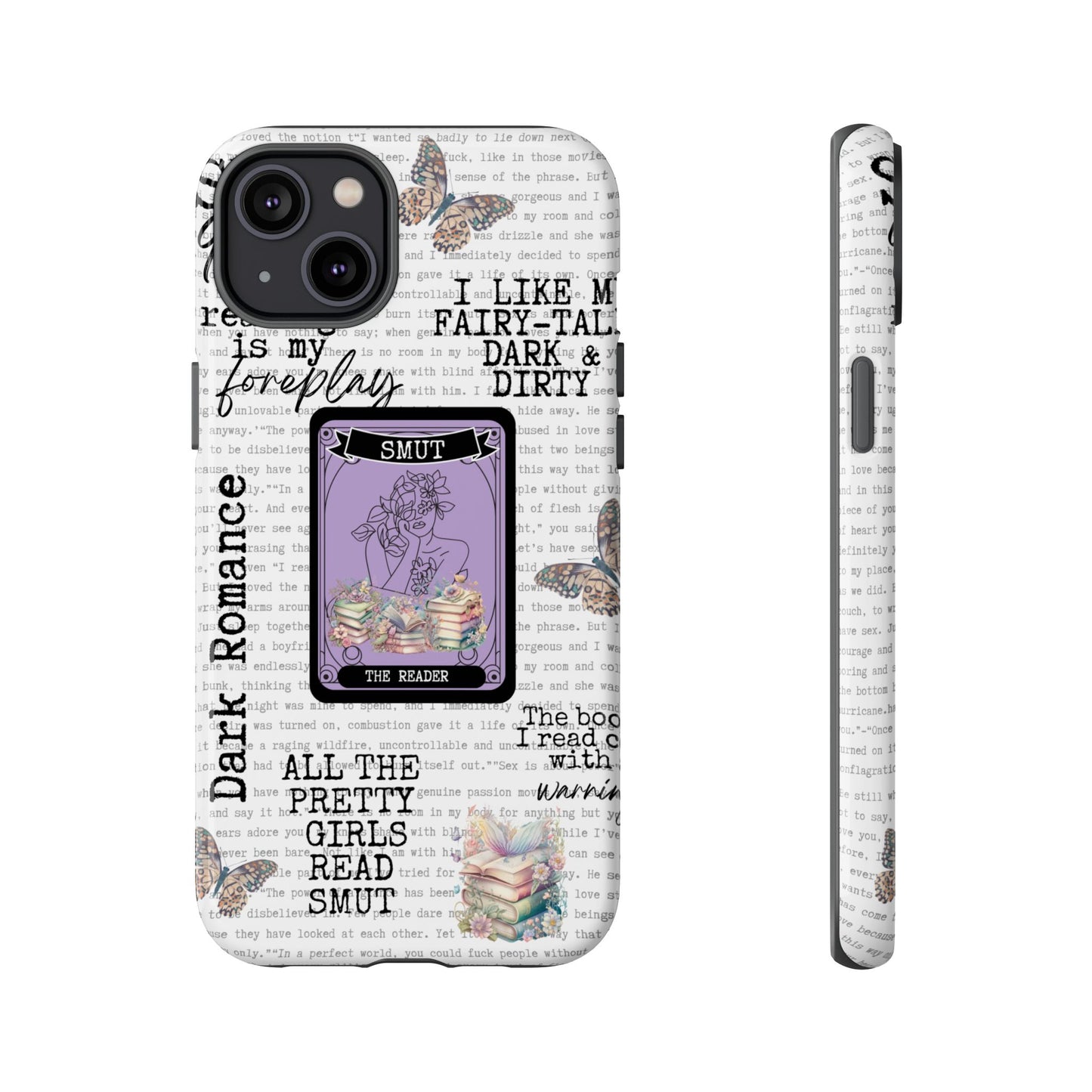 Smut Queen Phone Case β iPhone, Samsung & Google Pixel Cute Bookish Cover, Book Lover Gift