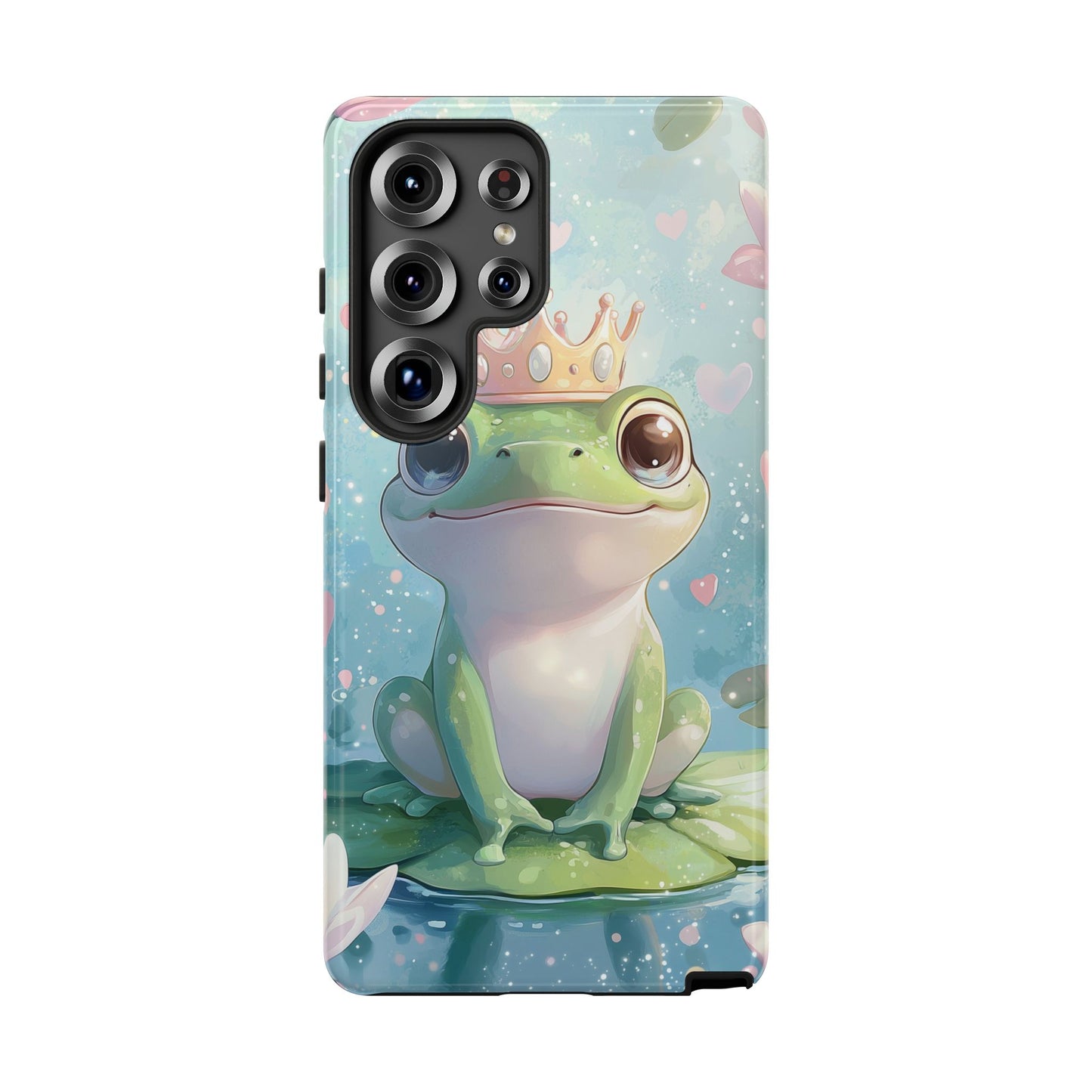 Royal Frog Phone Case β Cute Anime Aesthetic for iPhone, Google Pixel & Samsung
