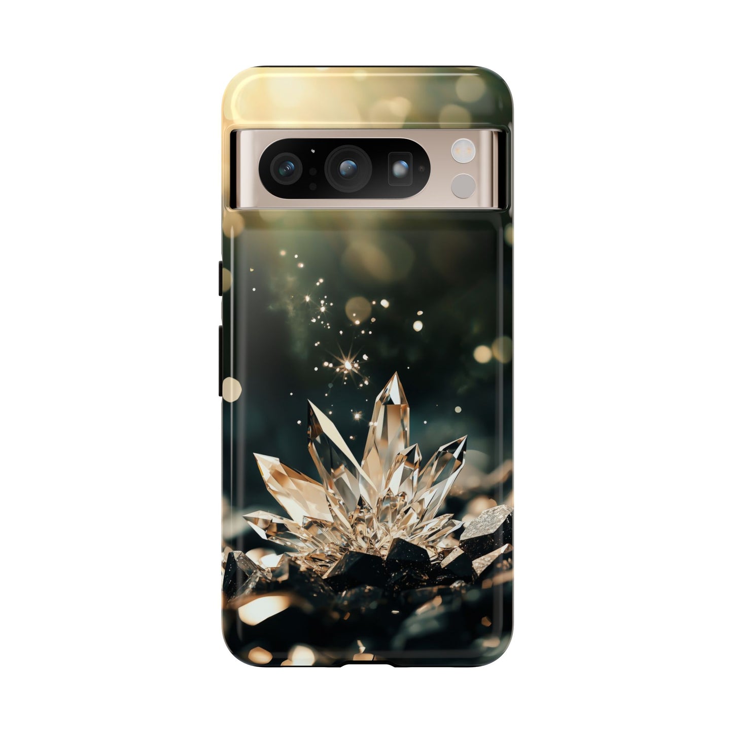Crystal Stone Sparkle Phone Case – iPhone, Google Pixel, Samsung