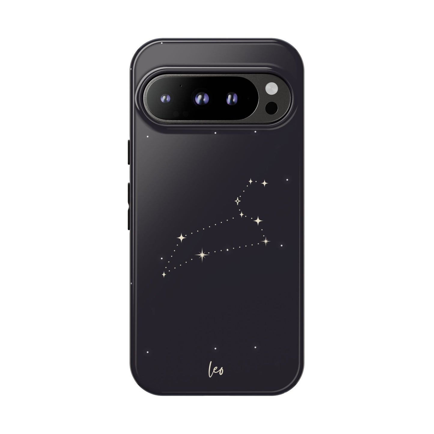 Leo Constellation Phone Case – Majestic Starry Night Pattern – Cosmic Aesthetic for iPhone, Samsung & Google Pixel