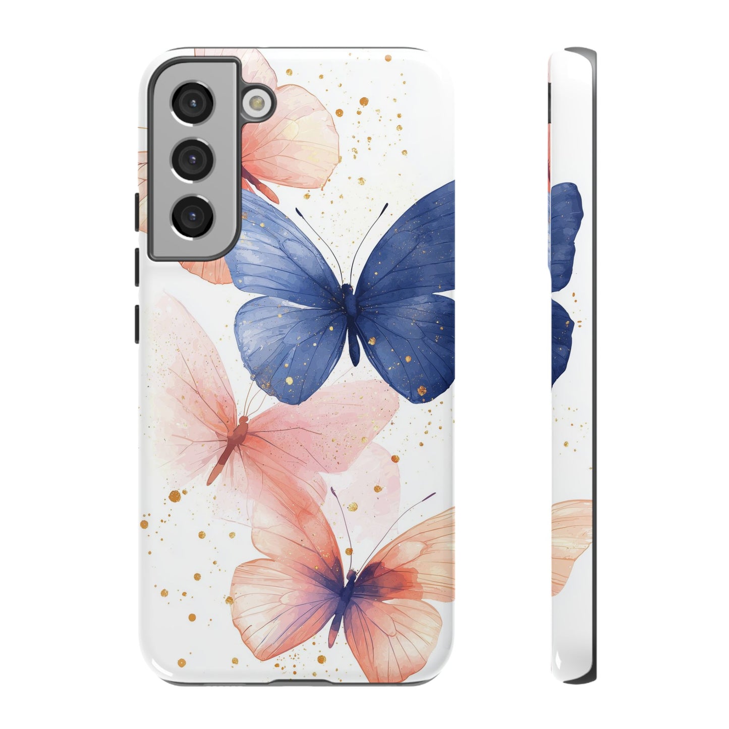 Papillon Glow" – Watercolor Butterfly Case for iPhone, google Pixel & Samsung