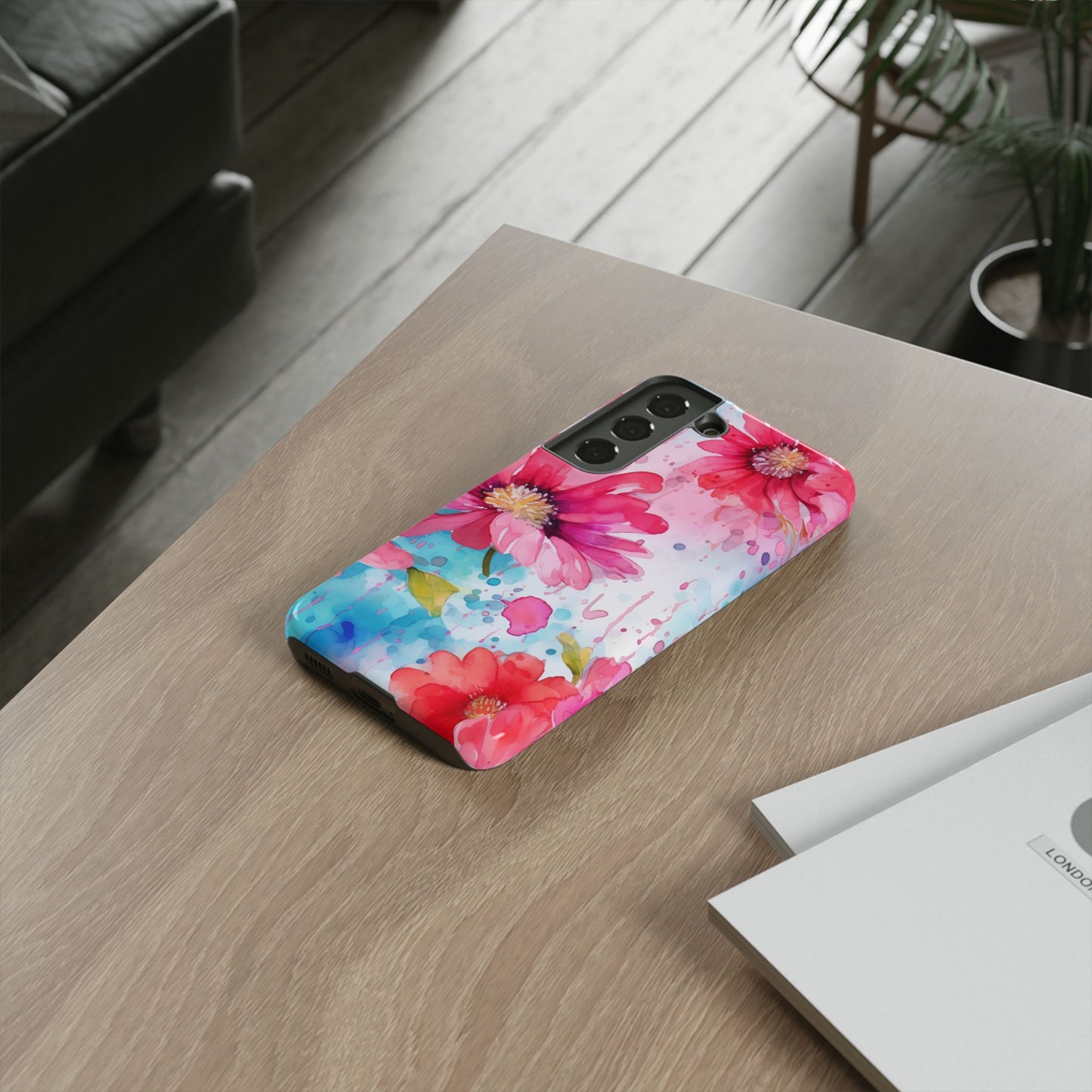 Watercolor Bloom Floral Mobile Case