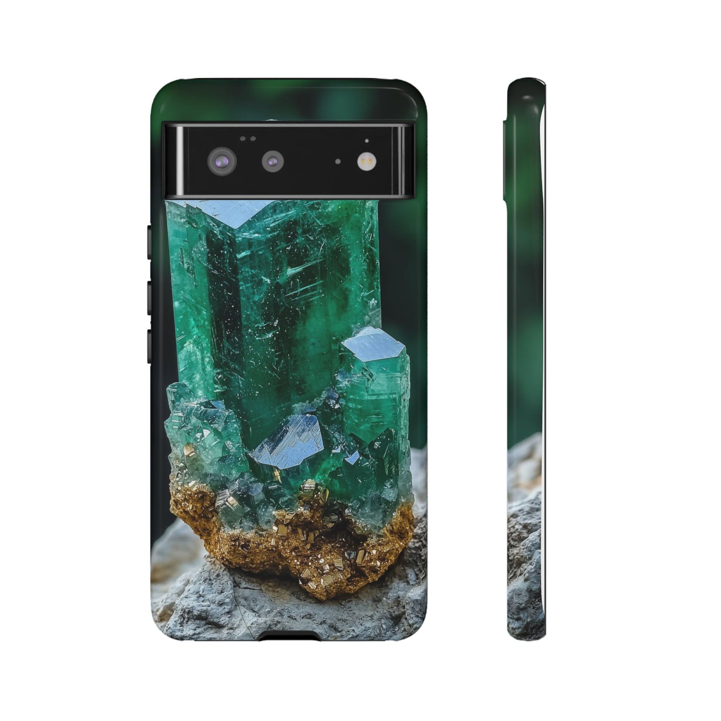 Emerald Essence Phone Case for iPhone, Samsung & Google Pixel