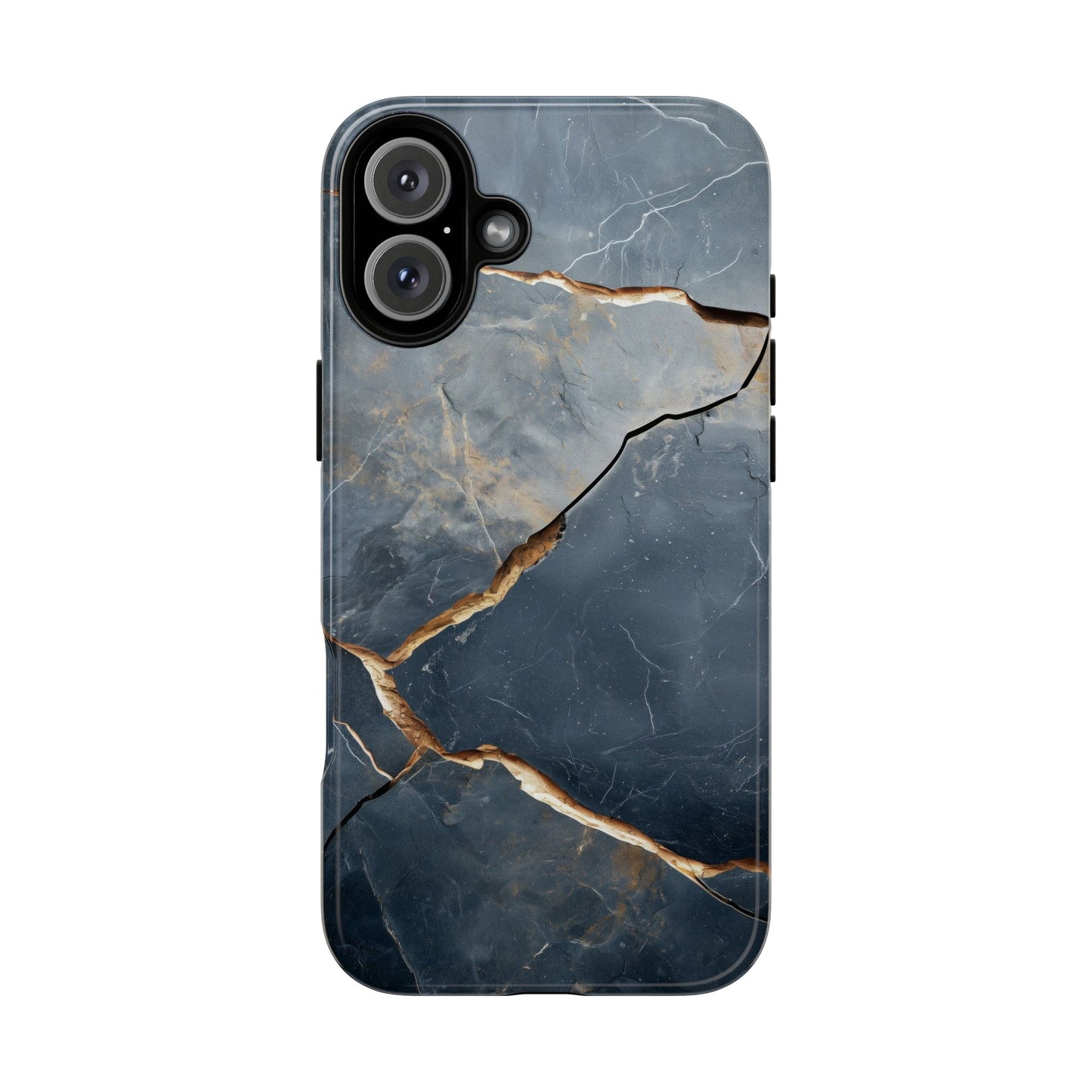 Cracked Marble Stone Phone Case for iPhone, Samsung & Google Pixel