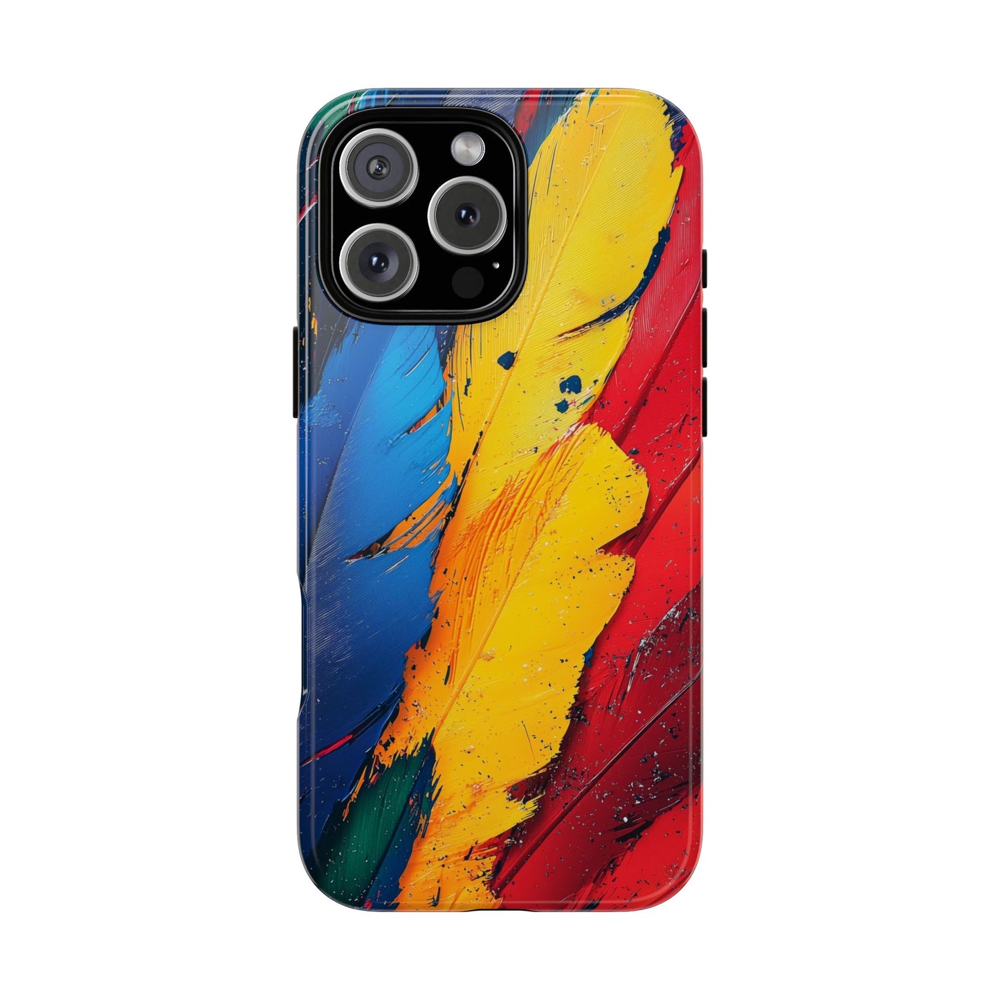 Tropical Macaw Feather Phone Case for iPhone, Samsung & Google Pixel
