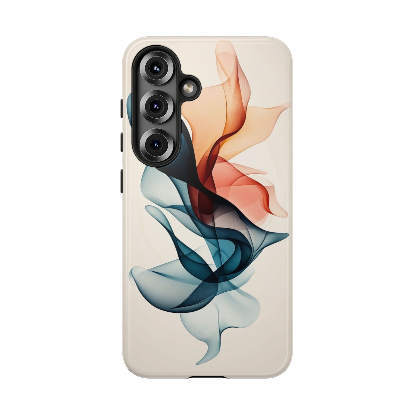 Ethereal Flow – Minimal Abstract Phone Case for iPhone, Google Pixel, Samsung