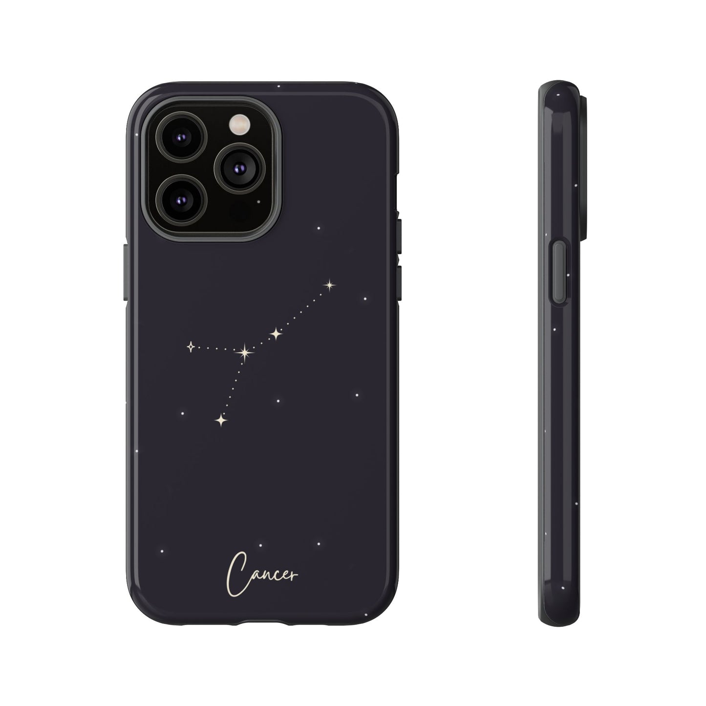 Cancer Zodiac Starscape Phone Case – Mystical Galaxy Design – Cosmic Style for iPhone, Samsung & Google Pixel
