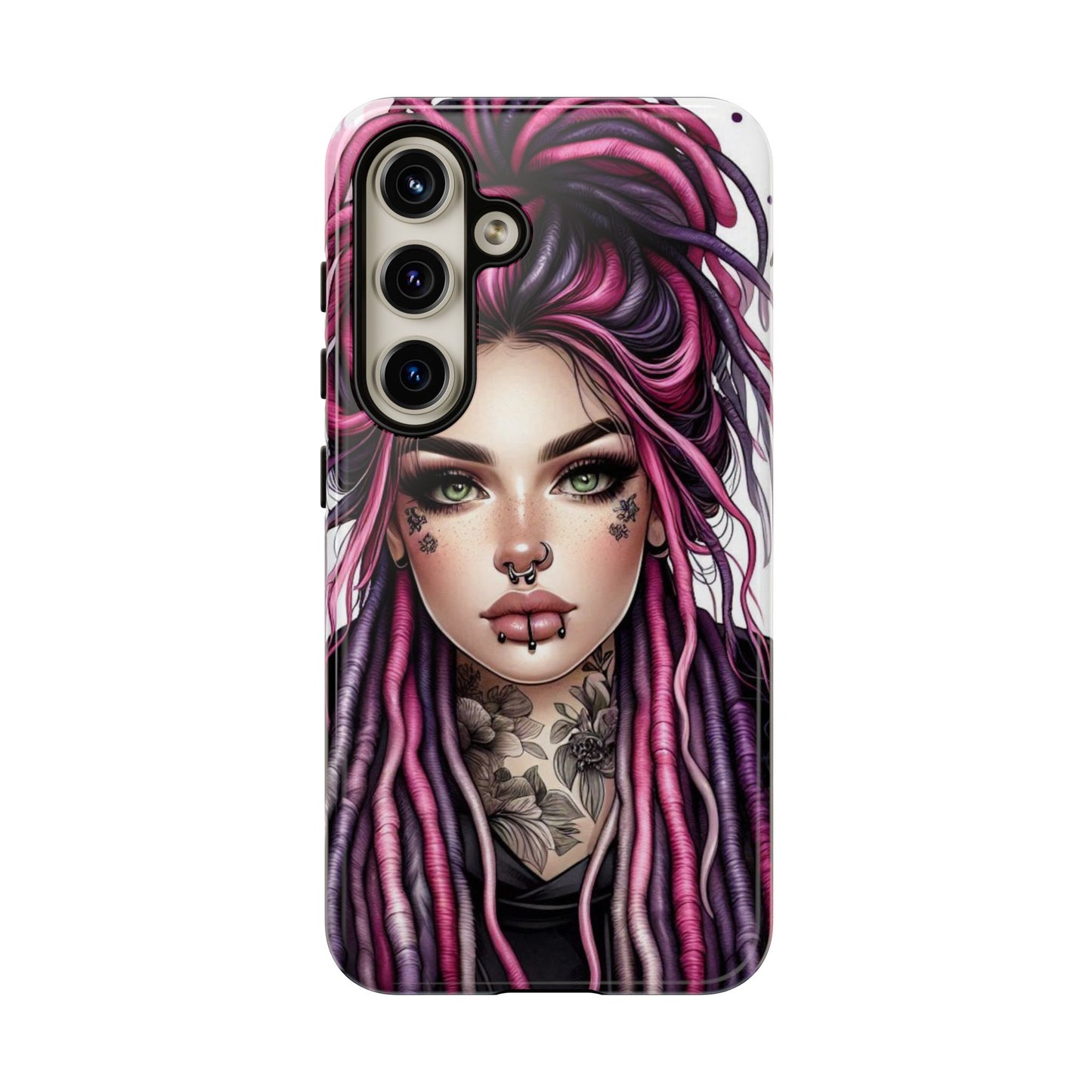 Neon Gothic Beauty Mobile Case