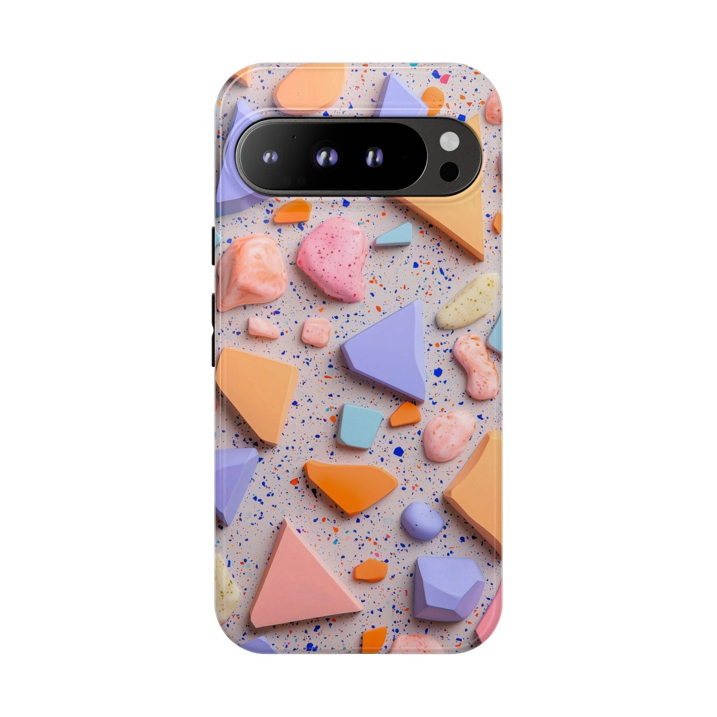 Playful Pastel Terrazzo Phone Case for iPhone, google Pixel & Samsung