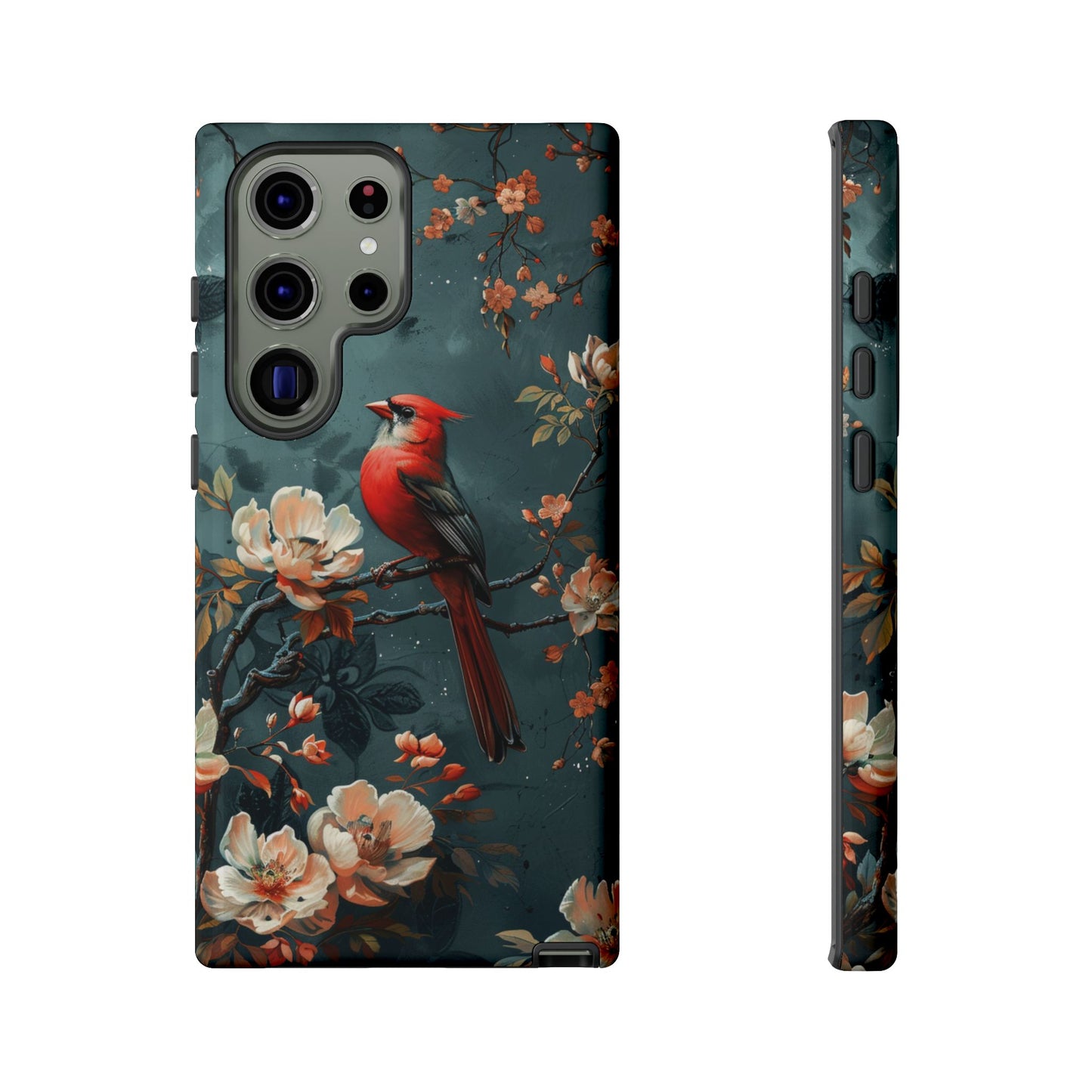 Floral Bird Phone Case β Elegant Nature-Inspired Cover for iPhone, Samsung & Google Pixel