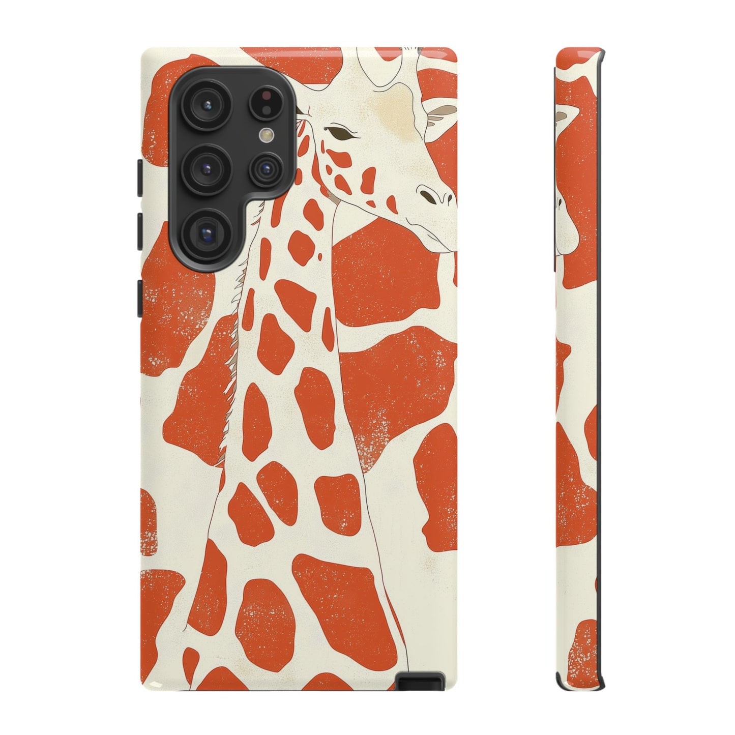 Minimalist Giraffe Print Phone Case β Earthy & Elegant for iPhone, Pixel & Samsung