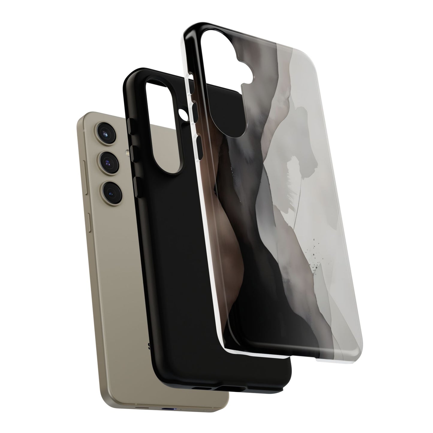 Vertical Abstract Neutral Gradient