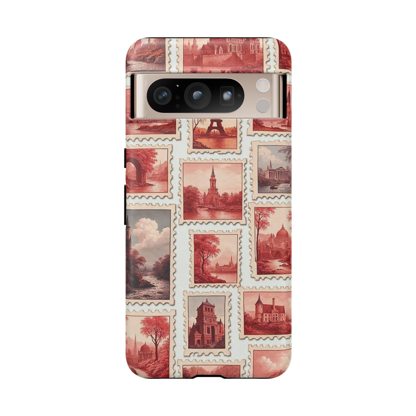 Vintage Postcard Stamps Phone Case
