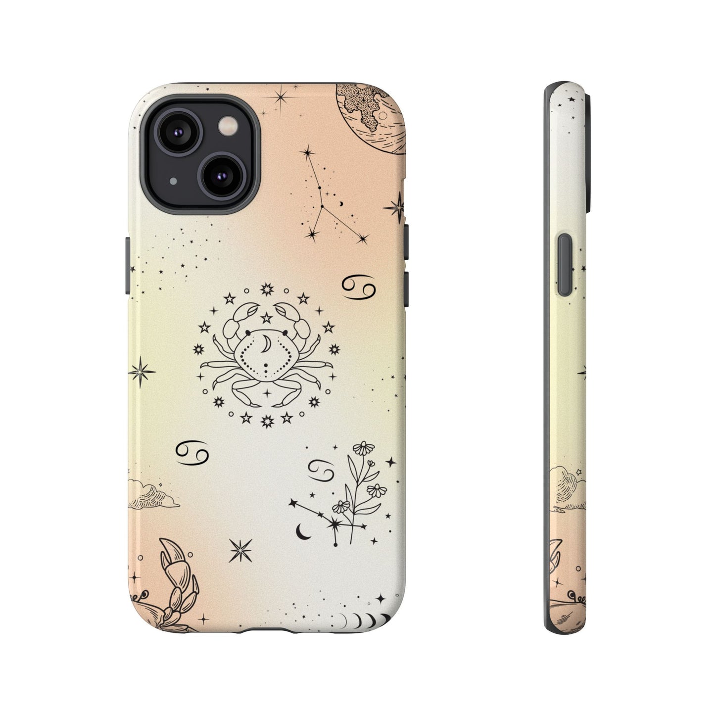 Cancer Zodiac Sign Phone Case β Soft & Protective Shell for iPhone, Samsung & Google Pixel